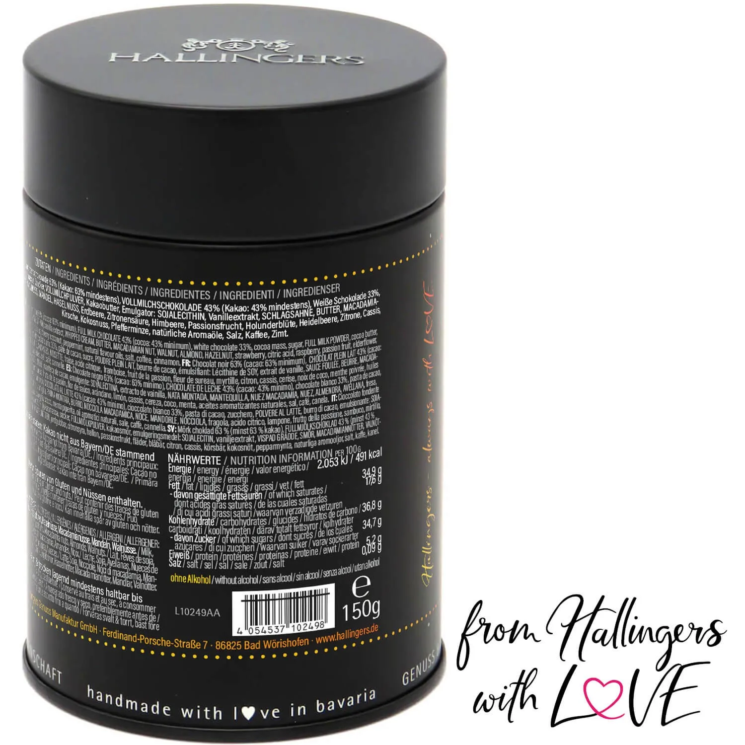 Happy New Year (Pralinen Mix, ohne Alkohol)