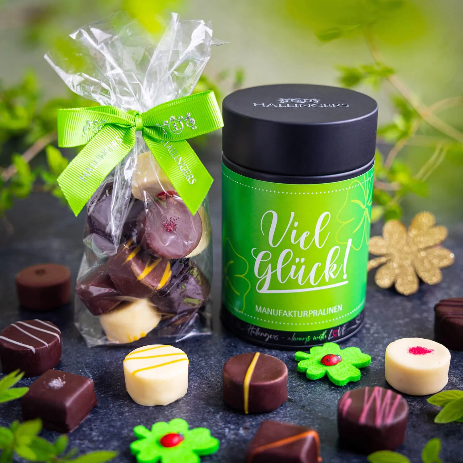 Gesundheit, Erfolg, guten Start...wir alle brauchen immer wieder \Viel Glück\! An heißen Tagen versenden wir mit kostenlosem Kühlakku. 