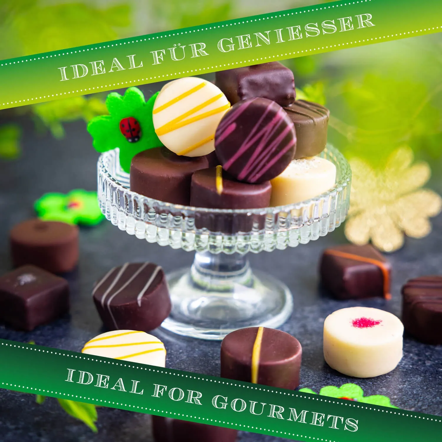 Hochwertiges Design und echte Handwerkskunst - mit viel Liebe regional hergestellt - ein Traum! Perfekt für Prüfungen, Freunde, Familie, Kollegen...