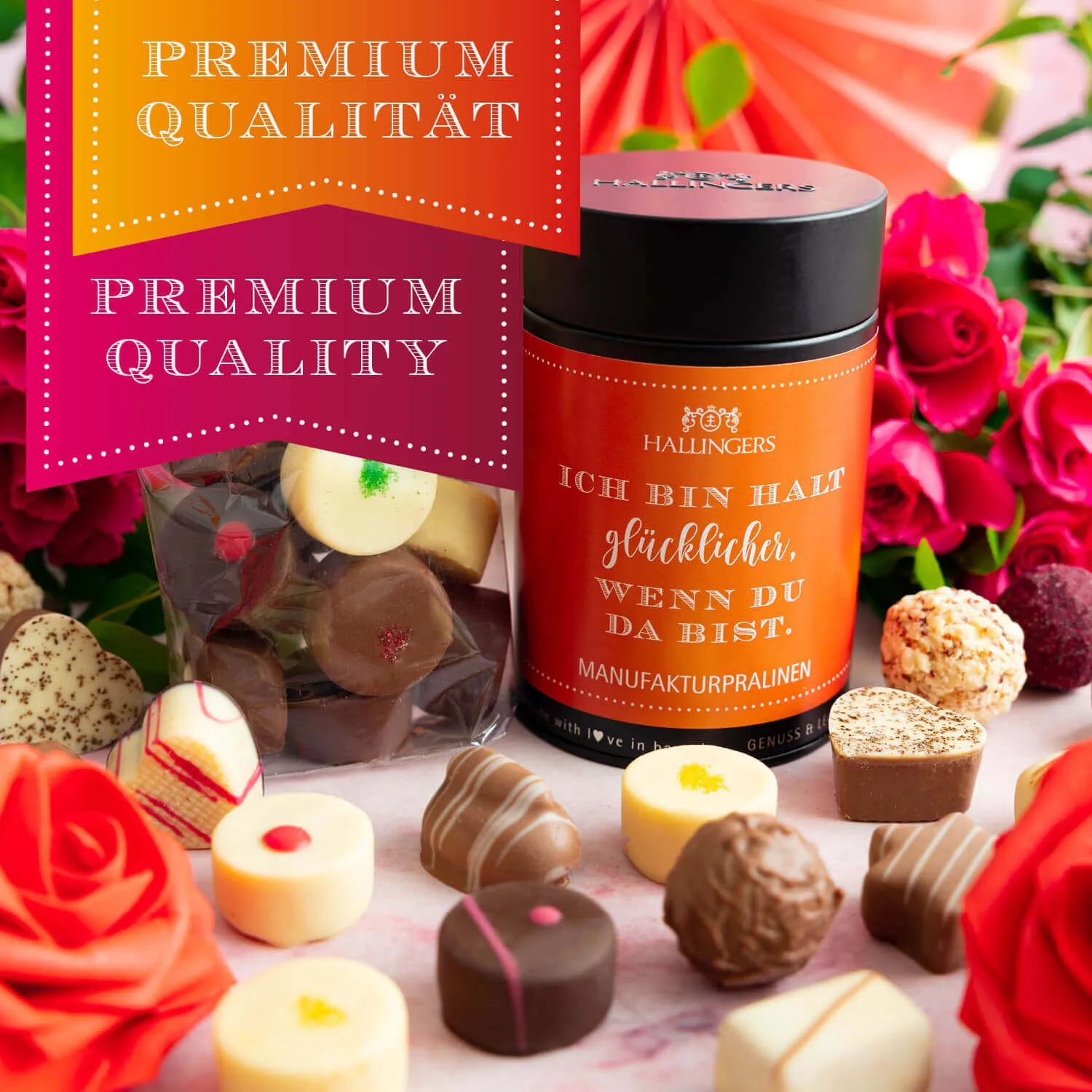Verführung pur! Handgemachte Pralinen sind die Königsklasse der Confiserie-Kunst!