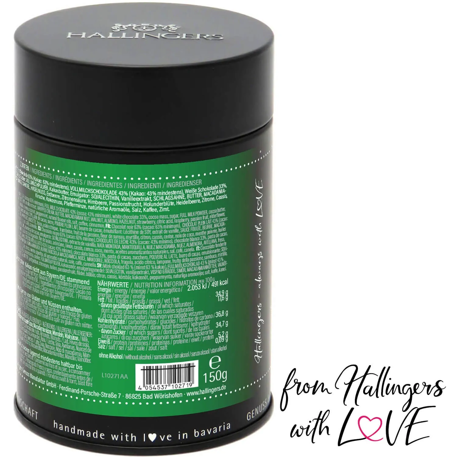 Waidmannsheil (Pralinen Mix, ohne Alkohol)