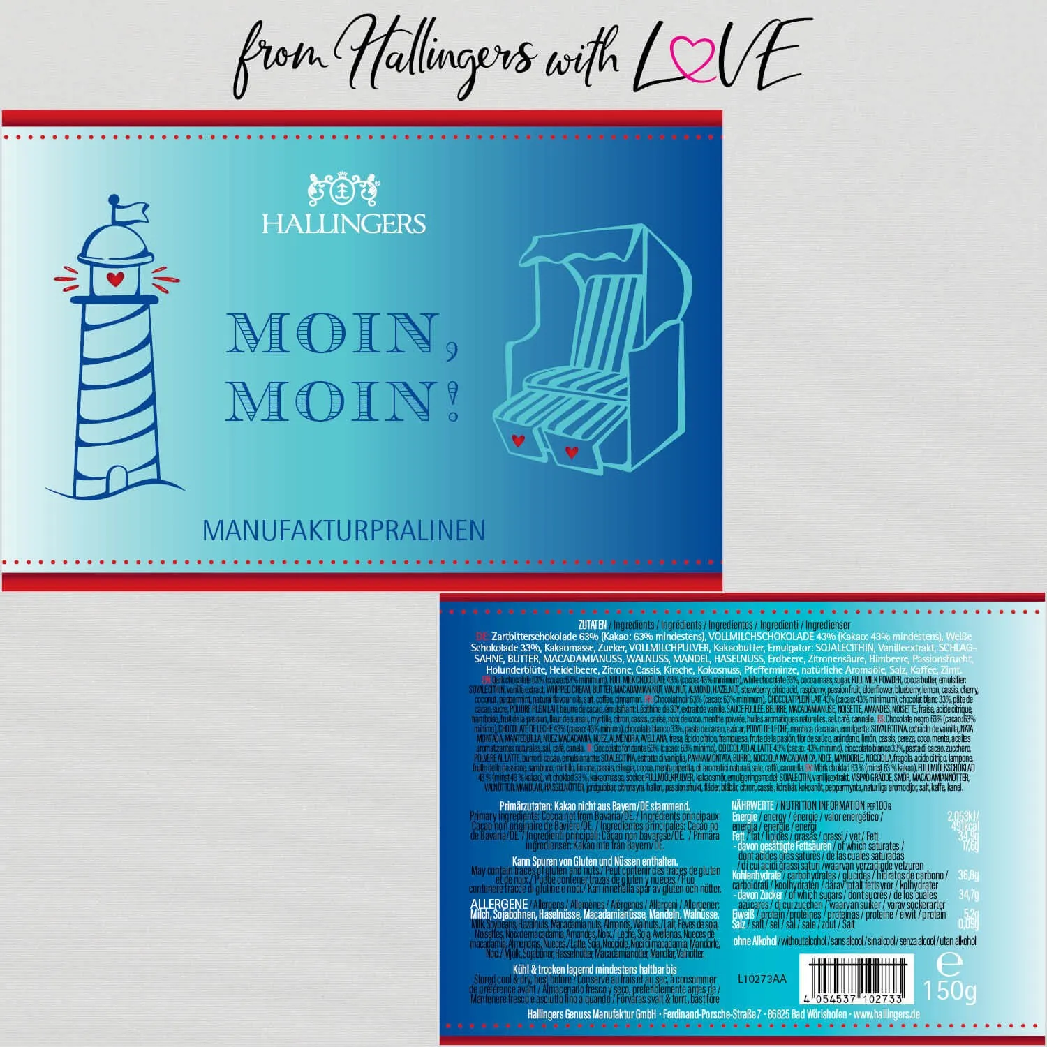 Moin Moin (Pralinen Mix, ohne Alkohol)