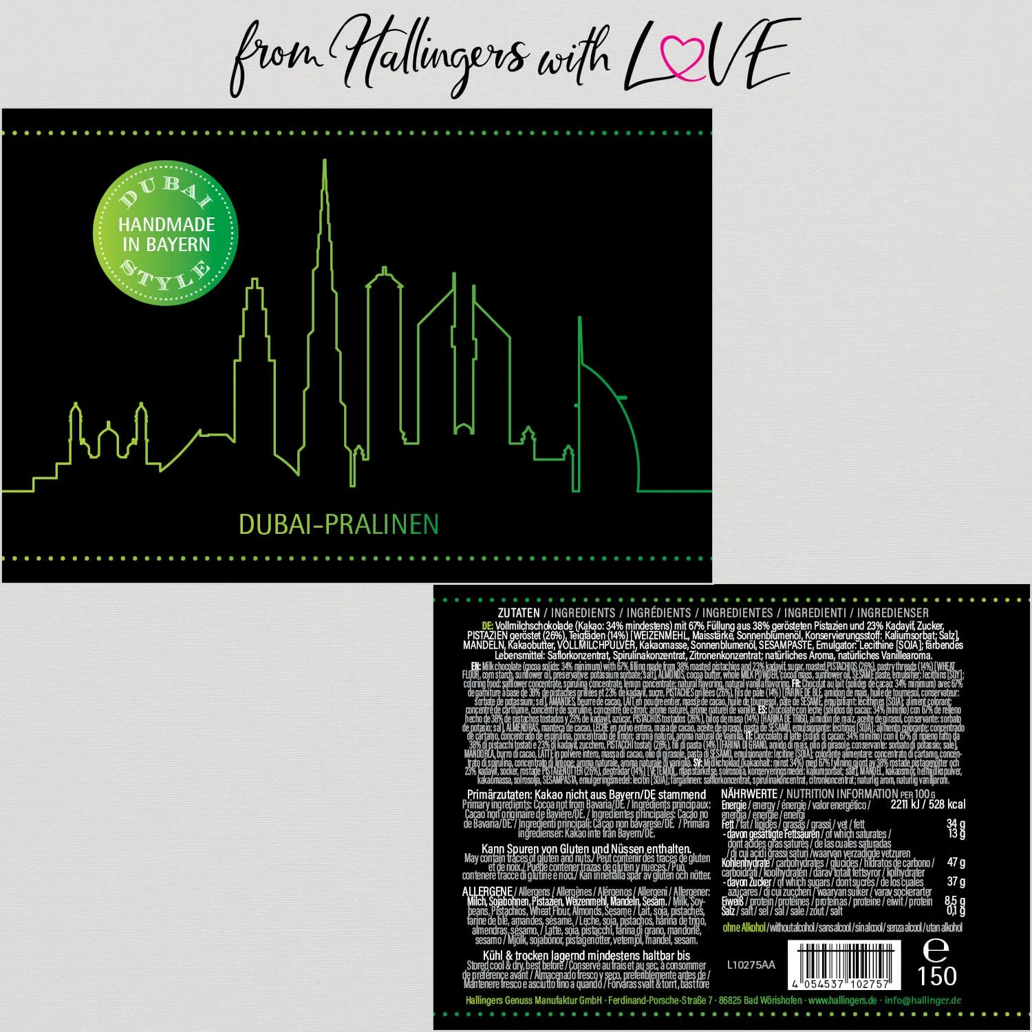 Dubai Pralinen (Dubai-Style-Pralinen)