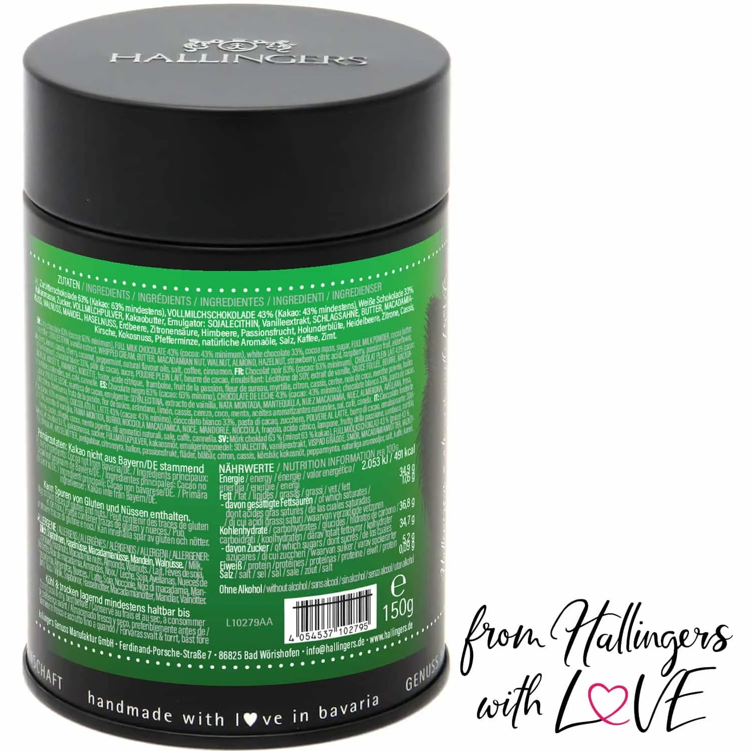 Hurra! Grünes Abitur (Pralinen Mix, ohne Alkohol)