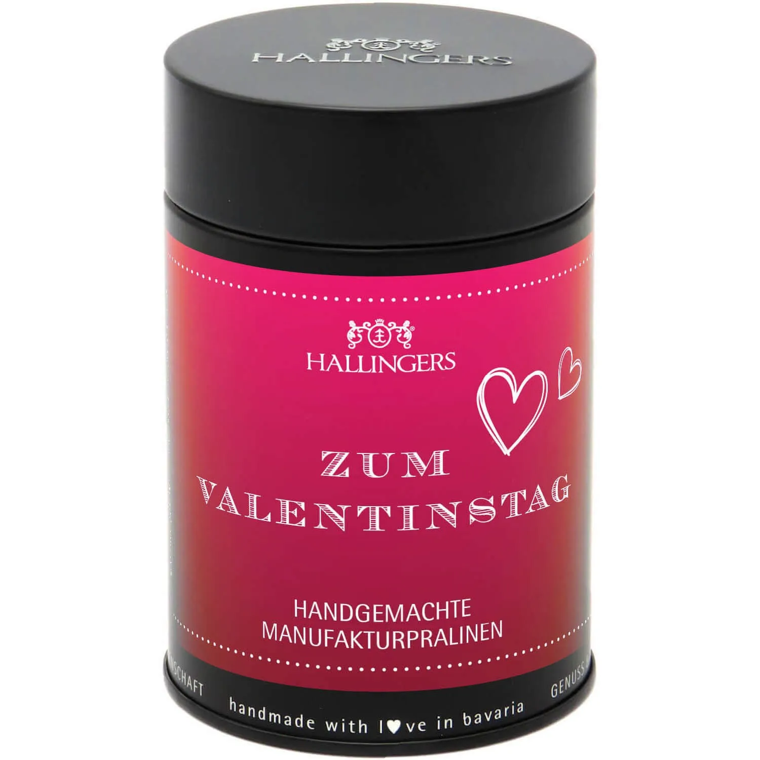 Zum Valentinstag - pink (Pralinen Mix, ohne Alkohol)