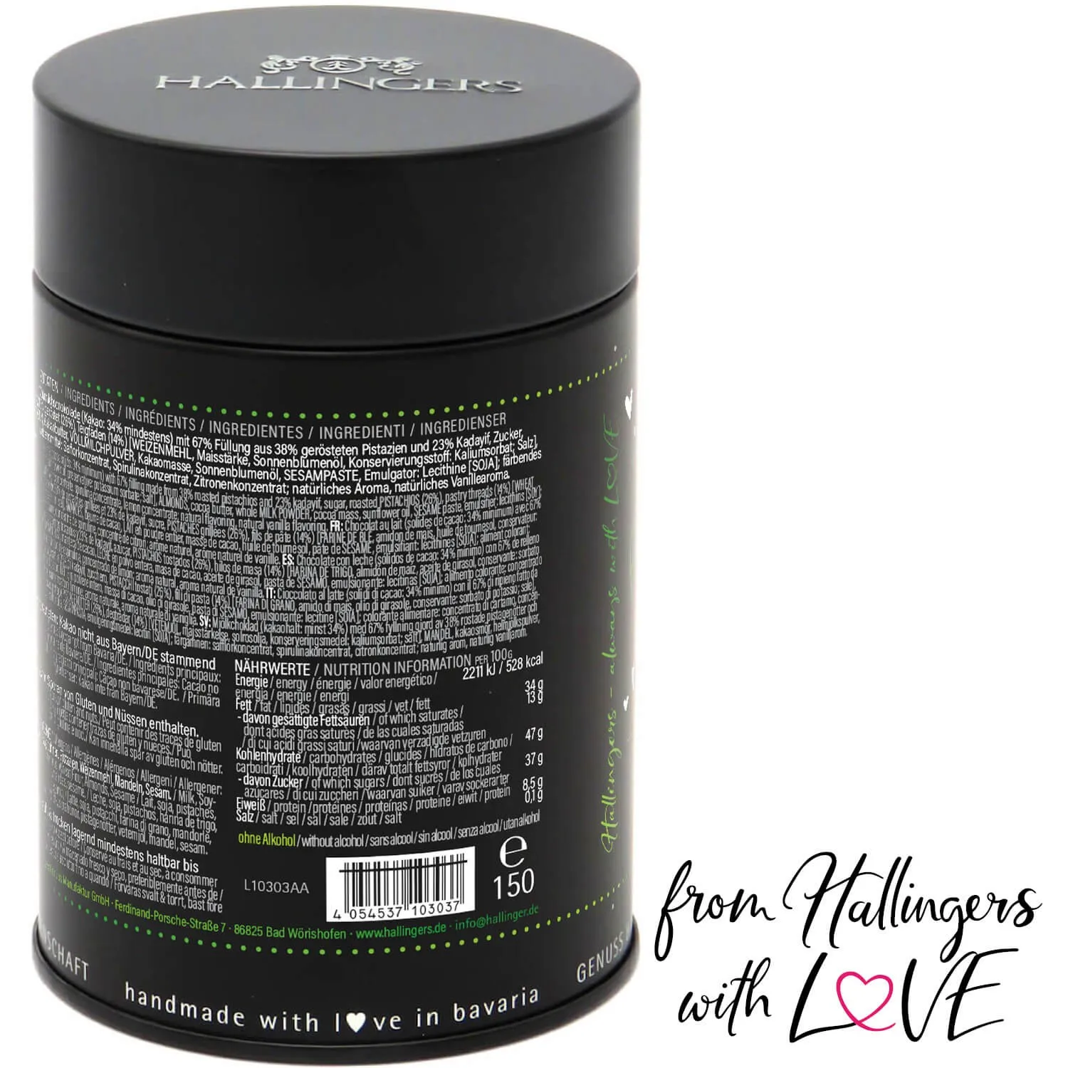 Dubai Pralinen Valentinstag (Dubai-Style-Pralinen)