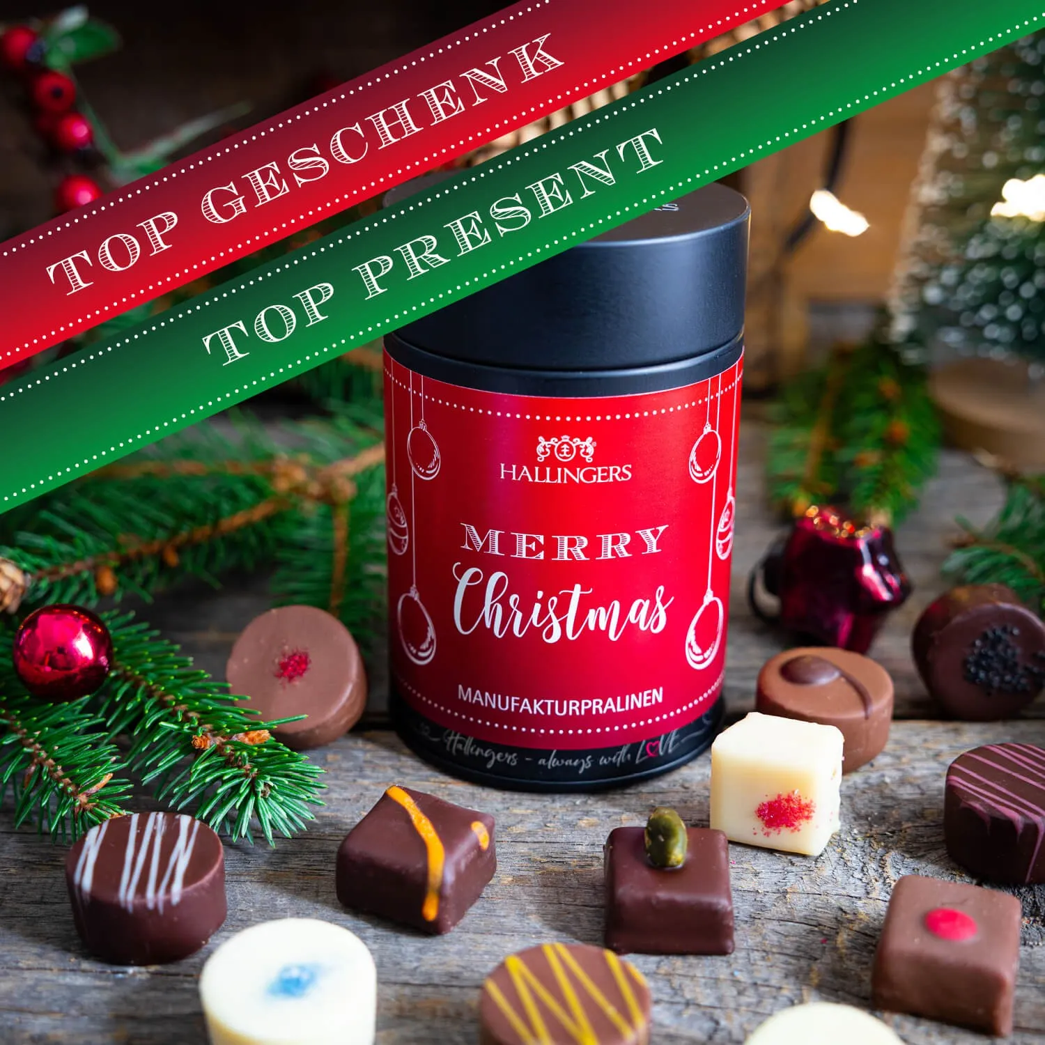 Handgemachte Pralinen sind die absolute Königsklasse der Confiserie-Kunst! Perfekt, um sie zusammen mit den Liebsten zu genießen!