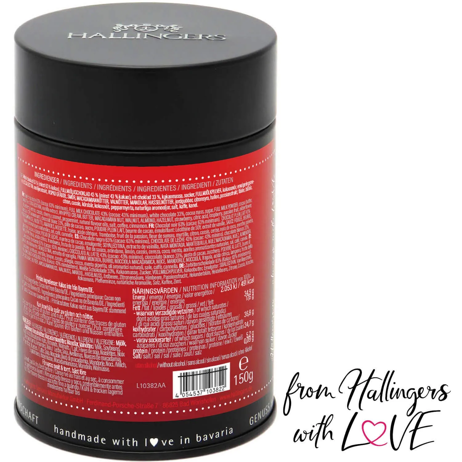 God Jul, red - Svenska (Pralinen Mix, ohne Alkohol)