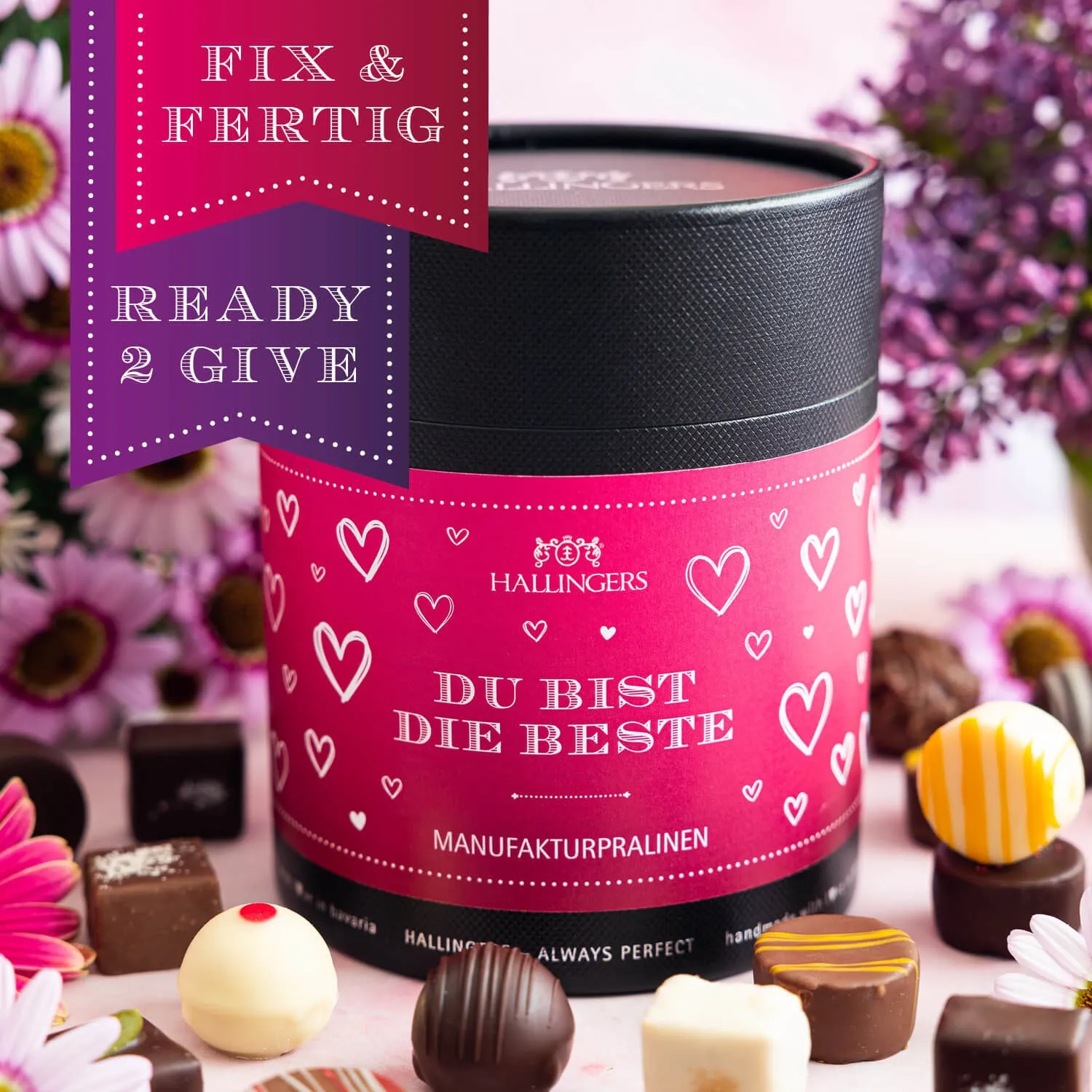 Verführung pur! Handgemachte Pralinen sind die Königsklasse der Confiserie-Kunst!