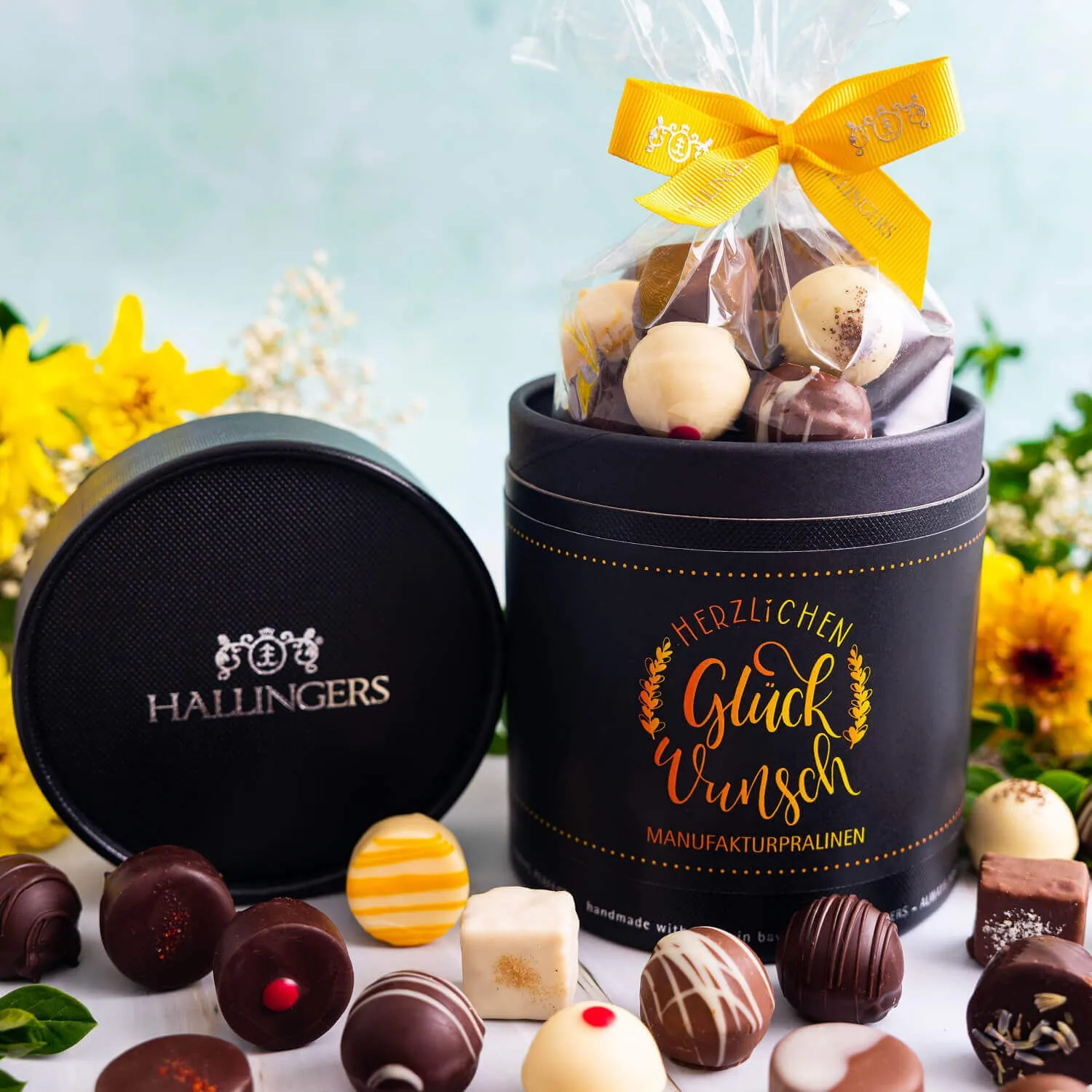 Ideal als Glückwunsch - da freut sich jeder! An heißen Tagen versenden wir mit kostenlosem Kühlakku.