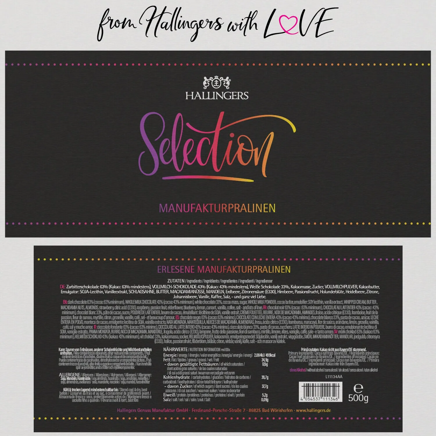 Selection XXL (Pralinen Mix, ohne Alkohol)