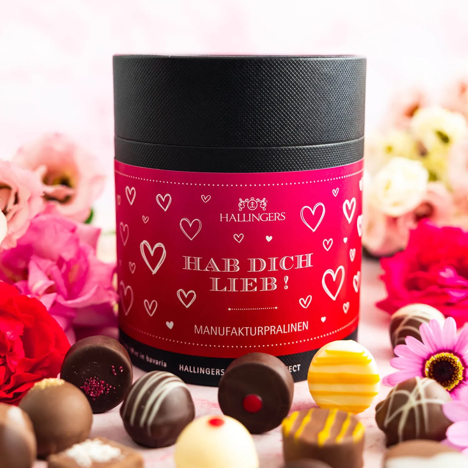 Eine wunderschöne Art zu sagen \Ich hab dich lieb\! Ideal als Geschenk - da freut sich jeder! An heißen Tagen versenden wir mit kostenlosem Kühlakku.