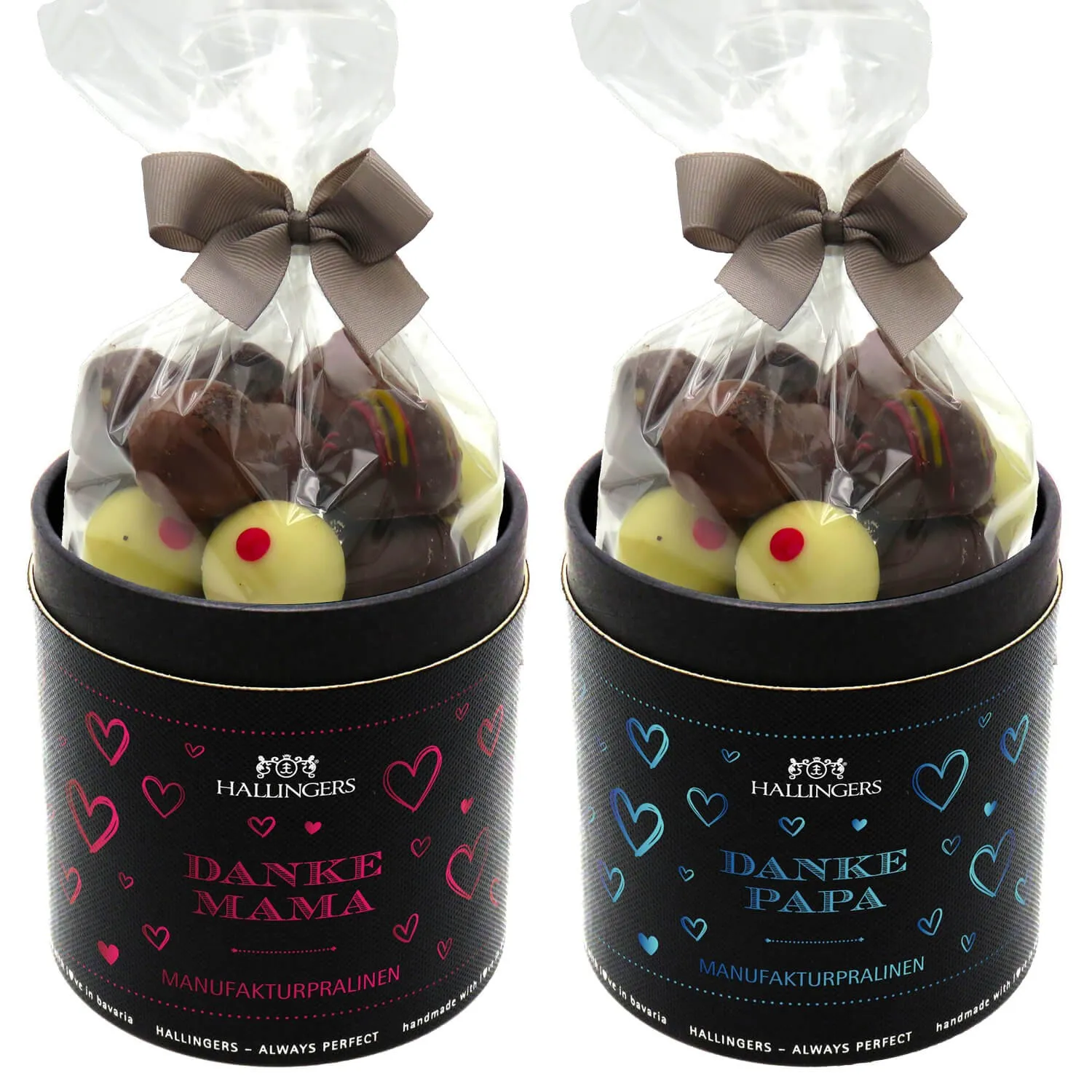 1x Danke Mama und 1x Danke Papa XXL (Geschenkkorb)
