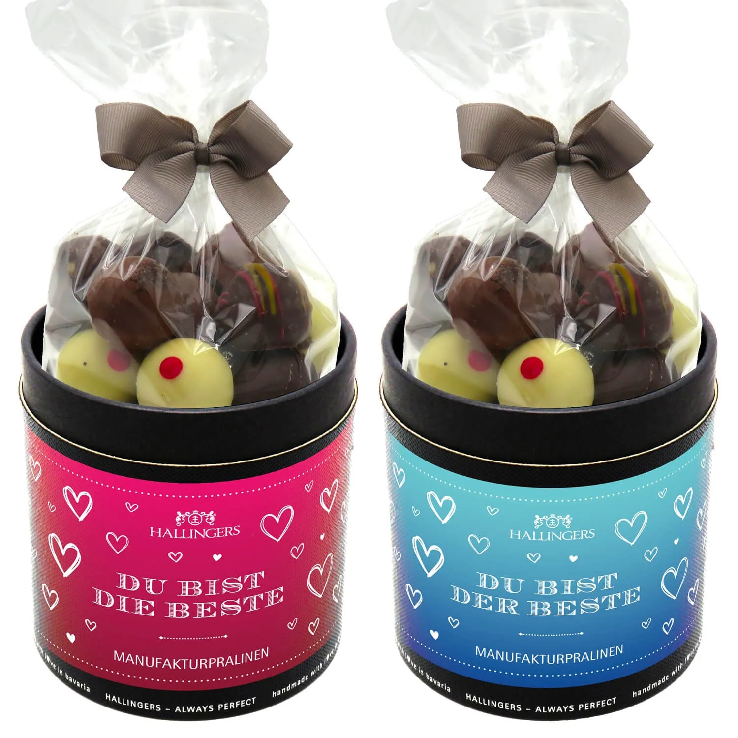 1x Du bist DIE Beste und 1x DER Beste XXL (Geschenkkorb)