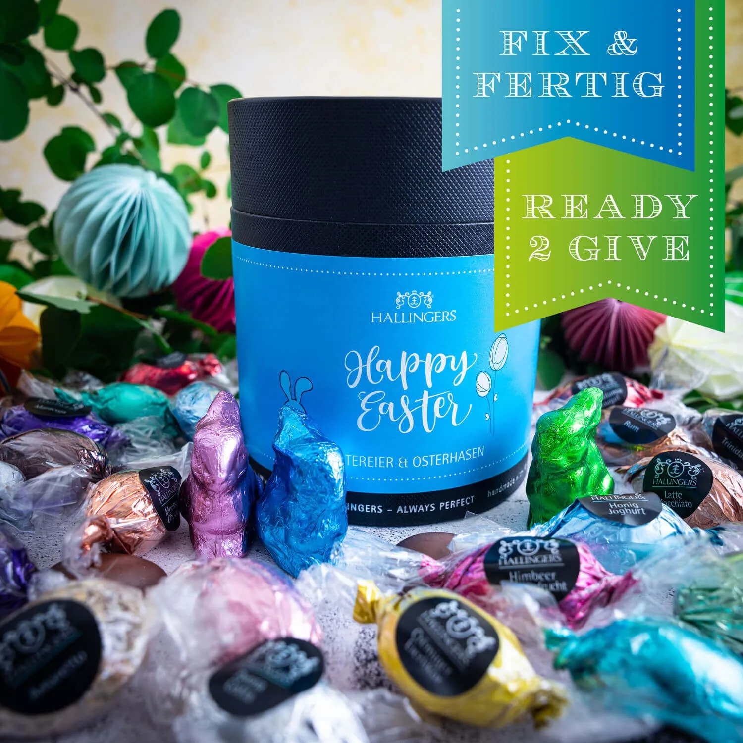 Das perfekte Geschenk für alle, die gerne Ostereier naschen!