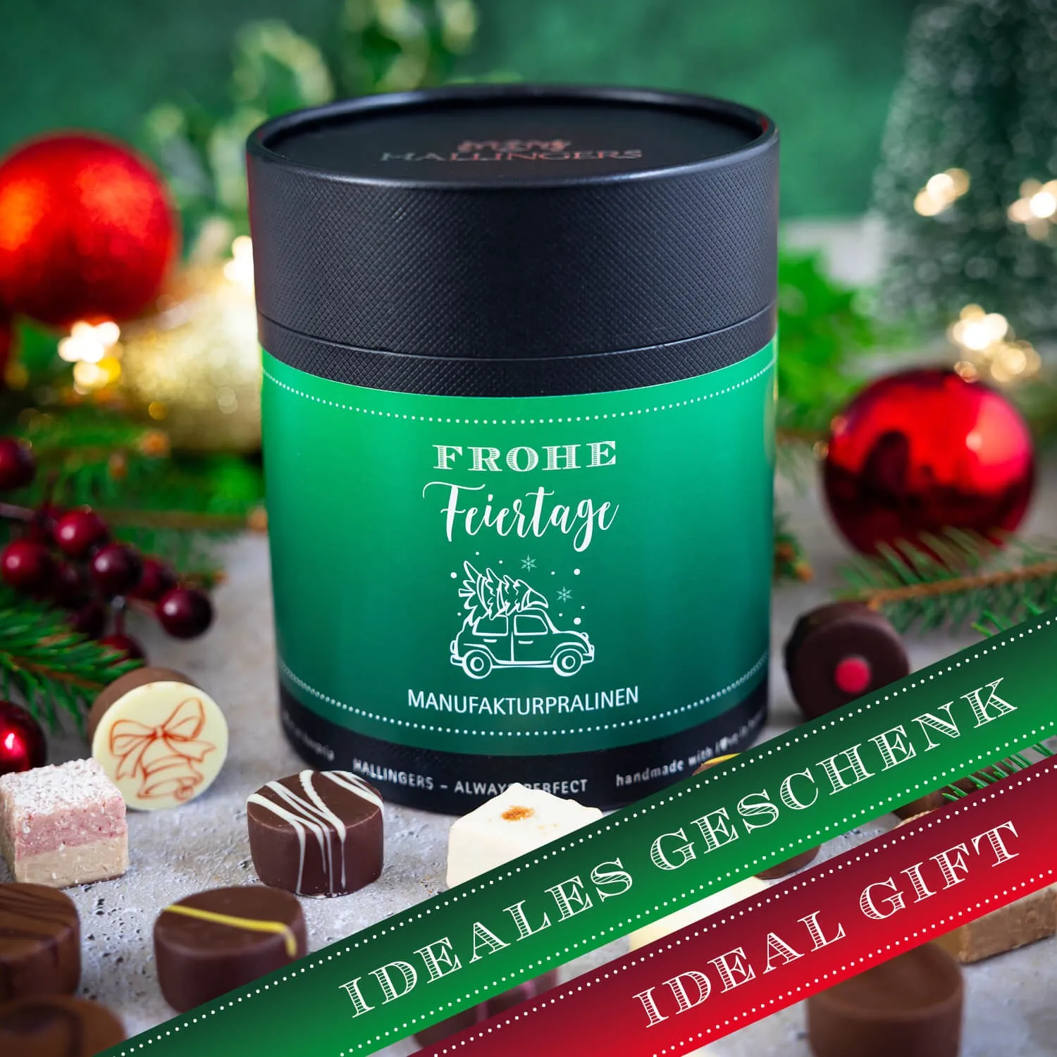 Verschenke puren Genuss! Handgemachte Pralinen sind die absolute Königsklasse der Confiserie-Kunst!