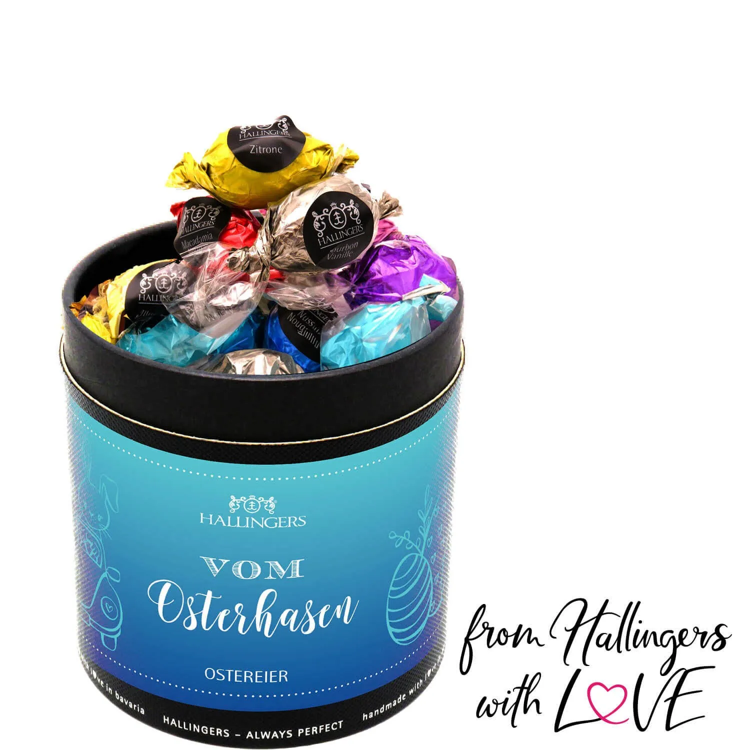 Vom Osterhasen XXL (Pralinen-Ostereier-Mix, ohne Alkohol)