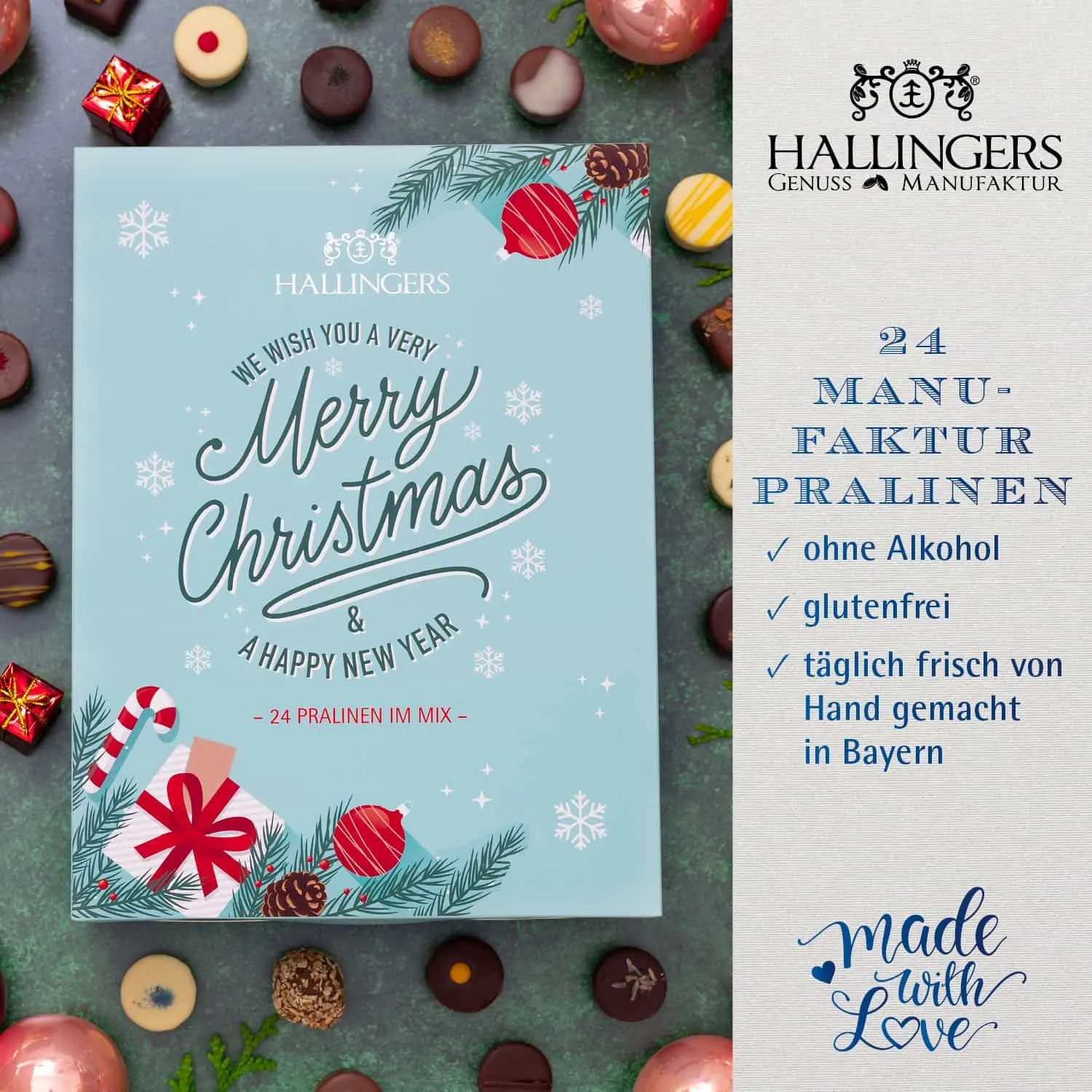 24 Genussmomente in der Vorweihnachtszeit - da ist tägliche Freude vorprogrammiert!