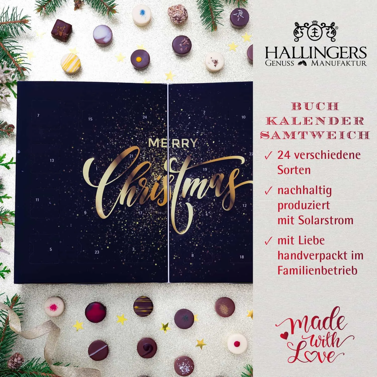 Pure Verführung! Die Königsklasse der Confiserie-Kunst sind Pralinen.