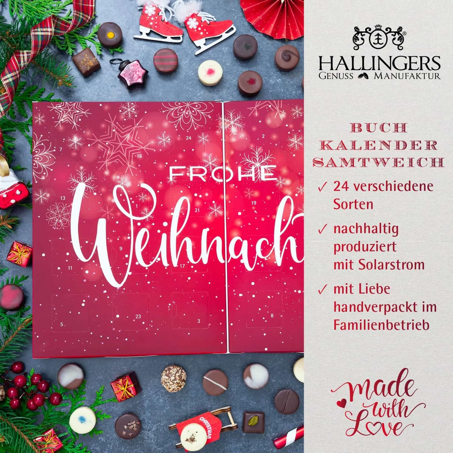 Pure Verführung! Die Königsklasse der Confiserie-Kunst sind Pralinen.