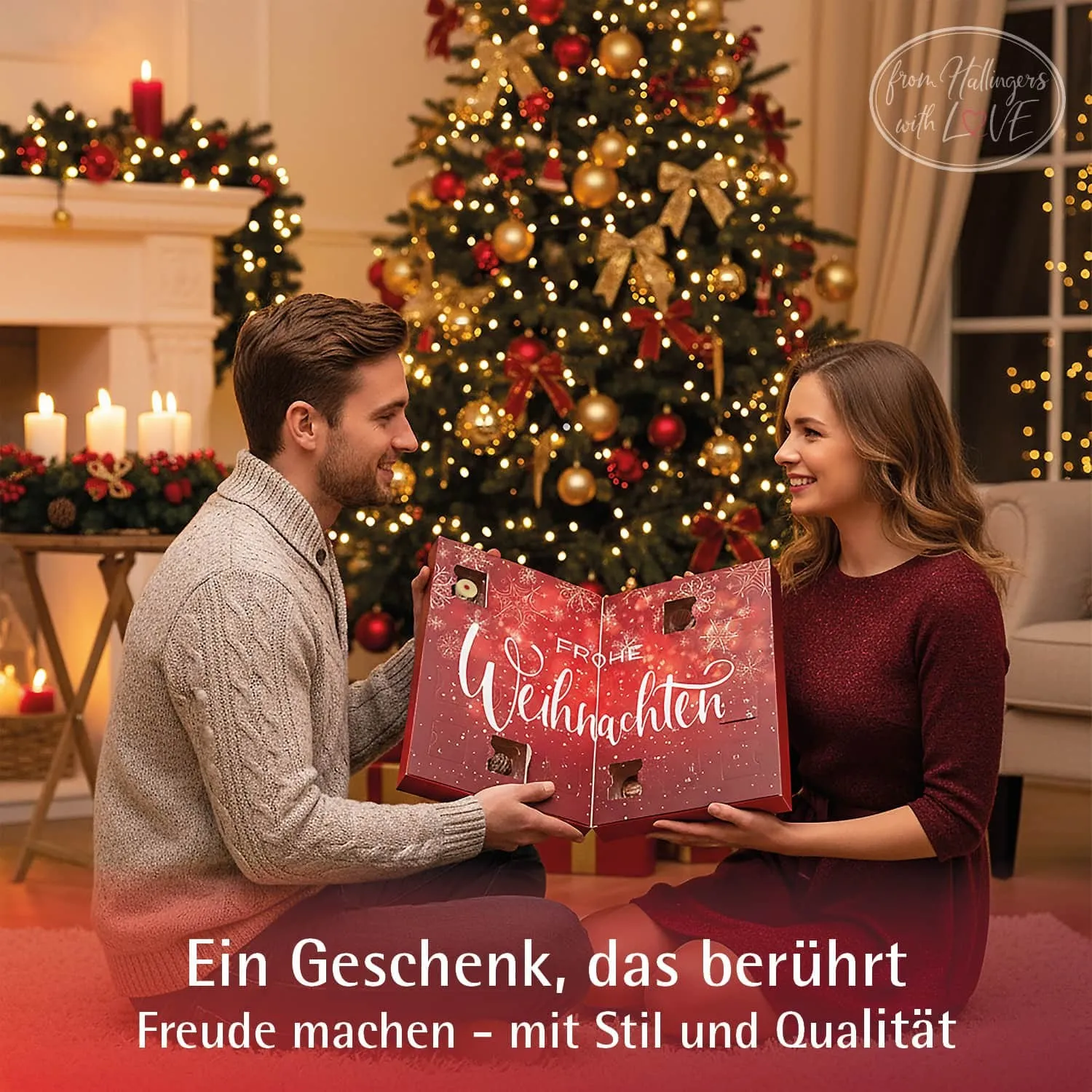 Frohe Weihnachten (Pralinen Mix, ohne Alkohol)