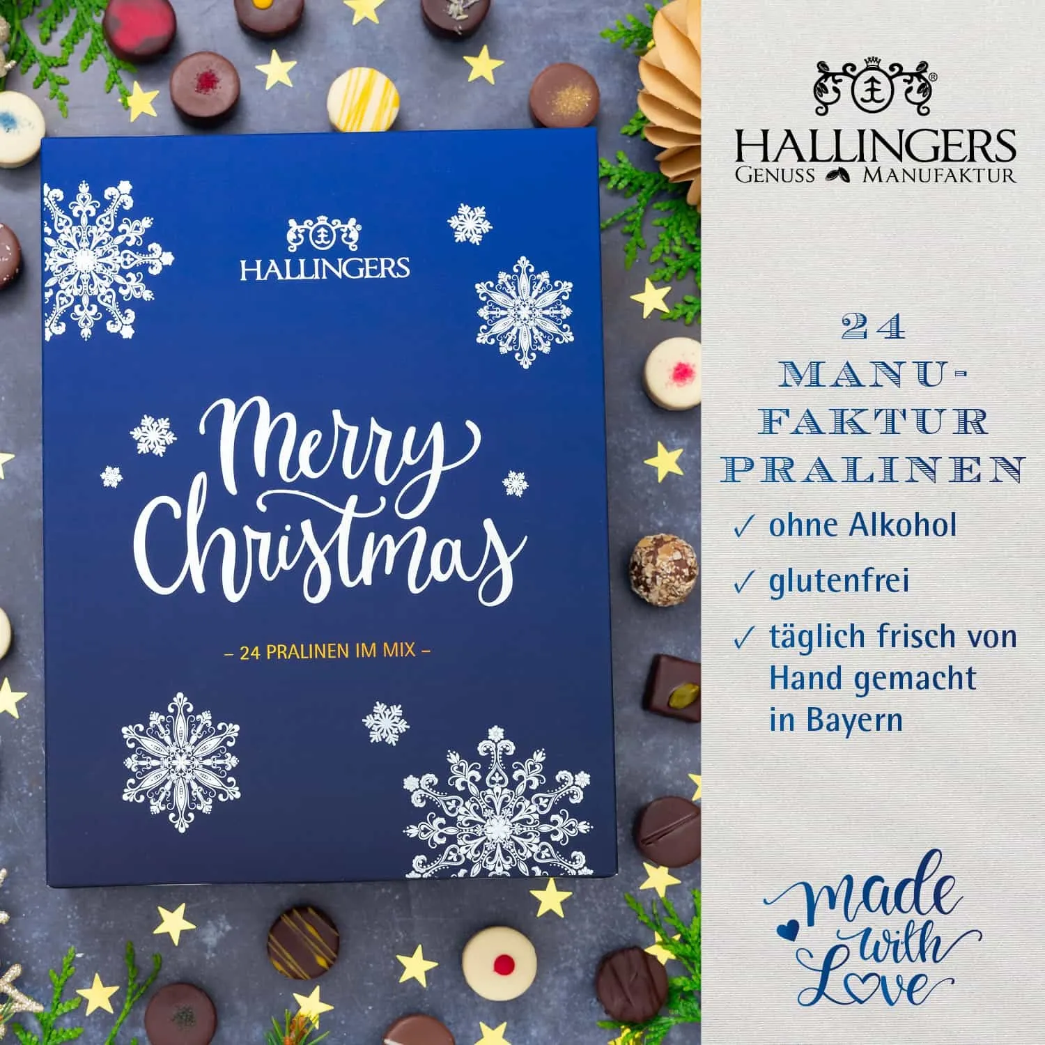 24 Genussmomente in der Vorweihnachtszeit - da ist tägliche Freude vorprogrammiert!