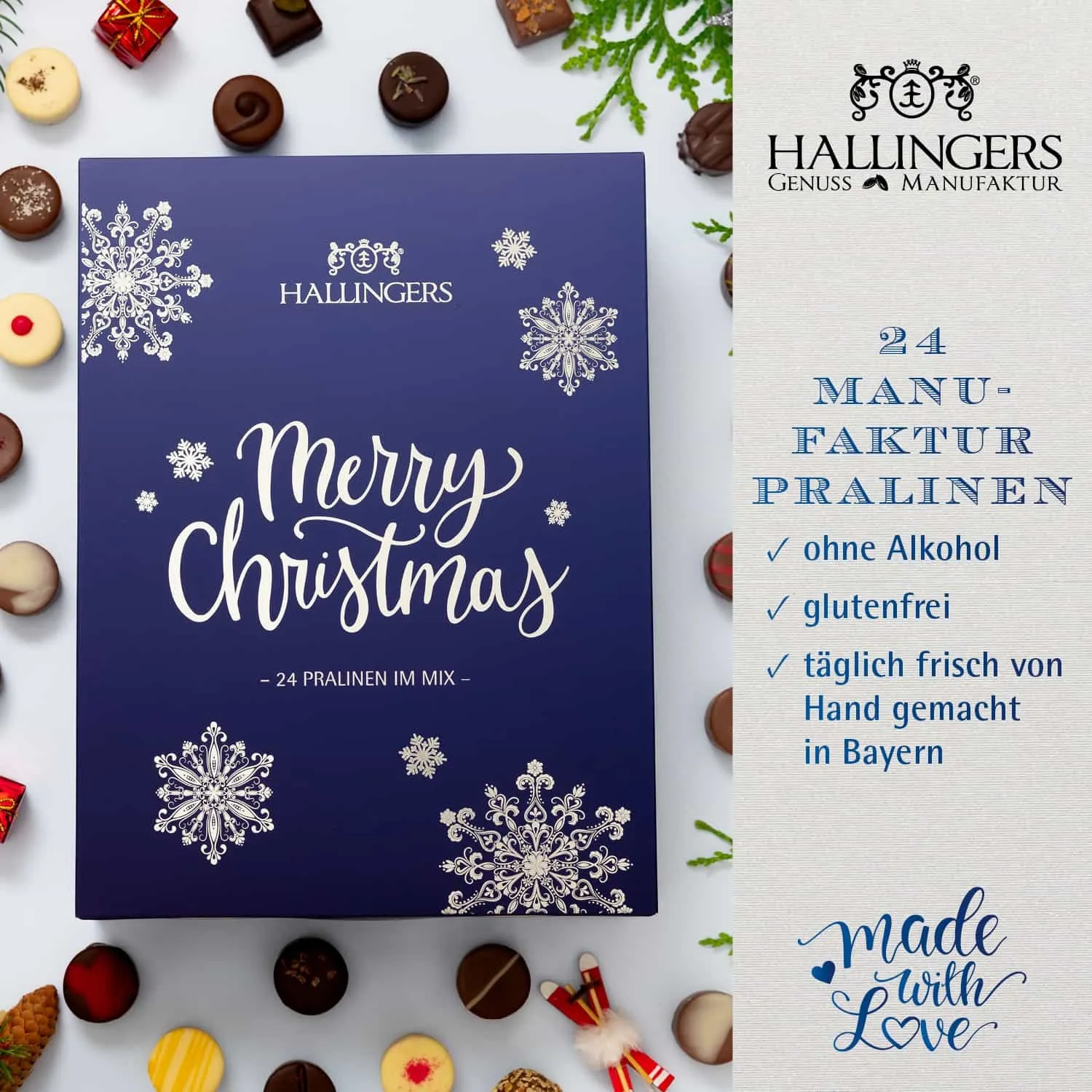 24 Genussmomente in der Vorweihnachtszeit - da ist tägliche Freude vorprogrammiert!