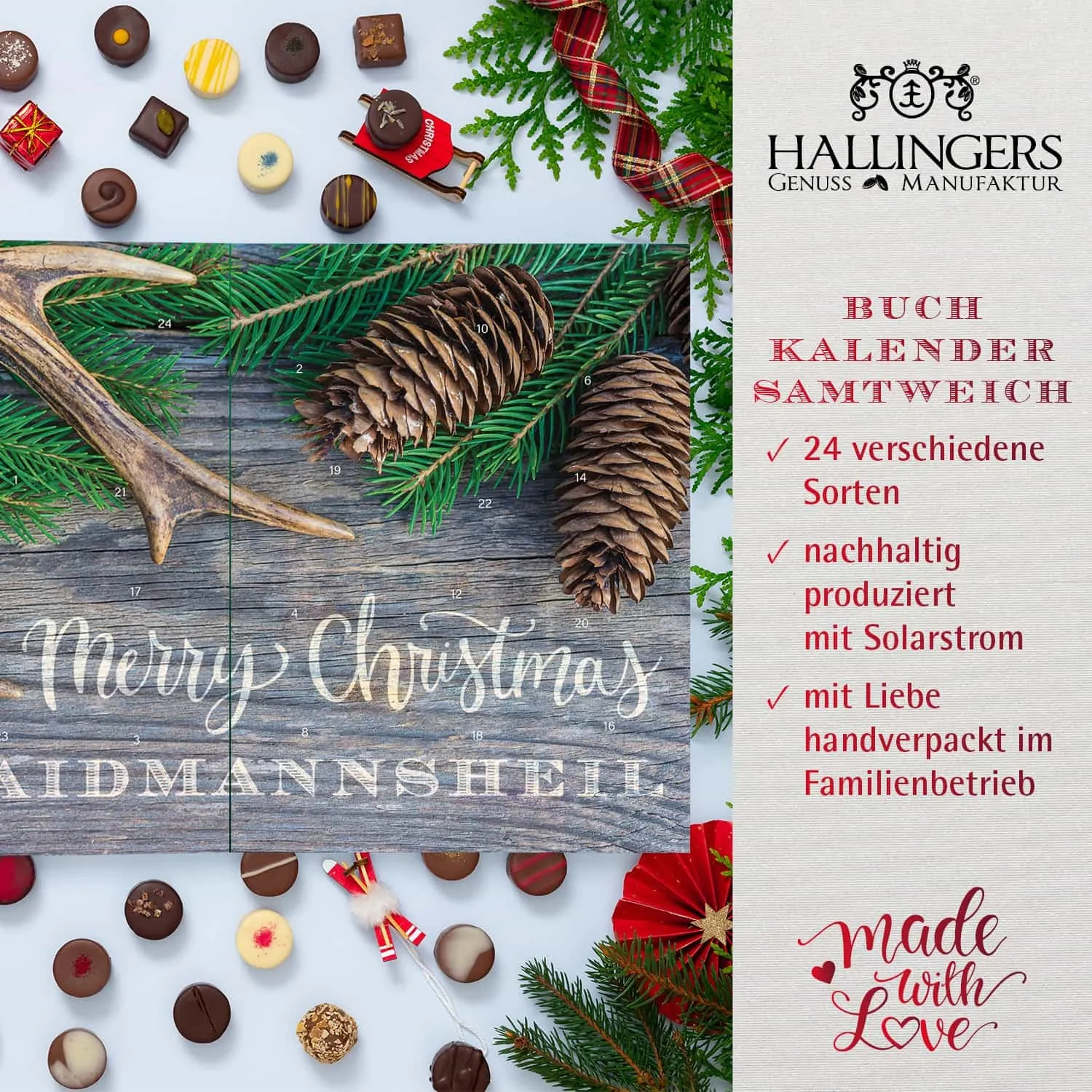 Die Königsklasse der Confiserie-Kunst sind Pralinen! Mit viel Liebe und von Hand produziert - verwöhnen Sie sich selbst oder einen lieben Menschen!