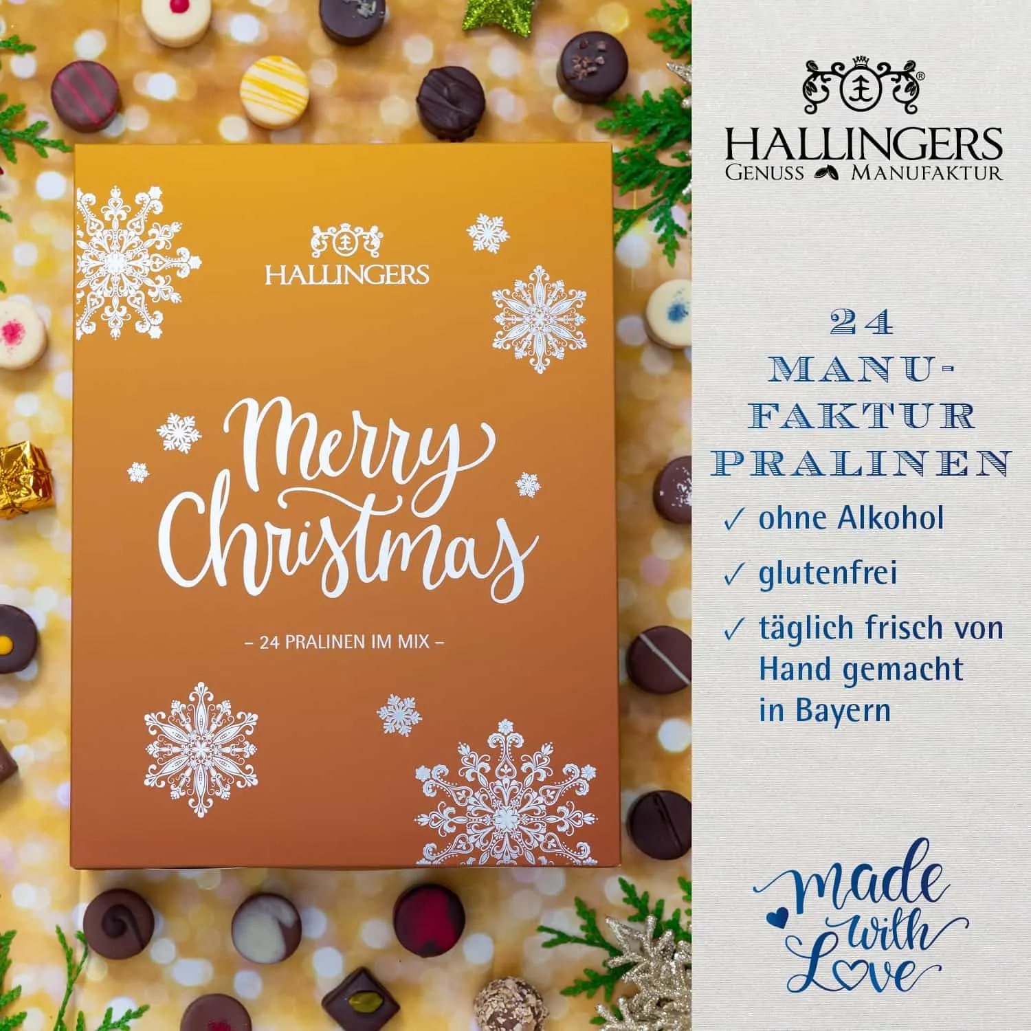 24 Genussmomente in der Vorweihnachtszeit - da ist tägliche Freude vorprogrammiert!