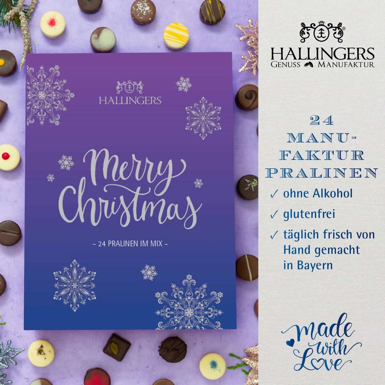 24 Genussmomente in der Vorweihnachtszeit - da ist tägliche Freude vorprogrammiert!