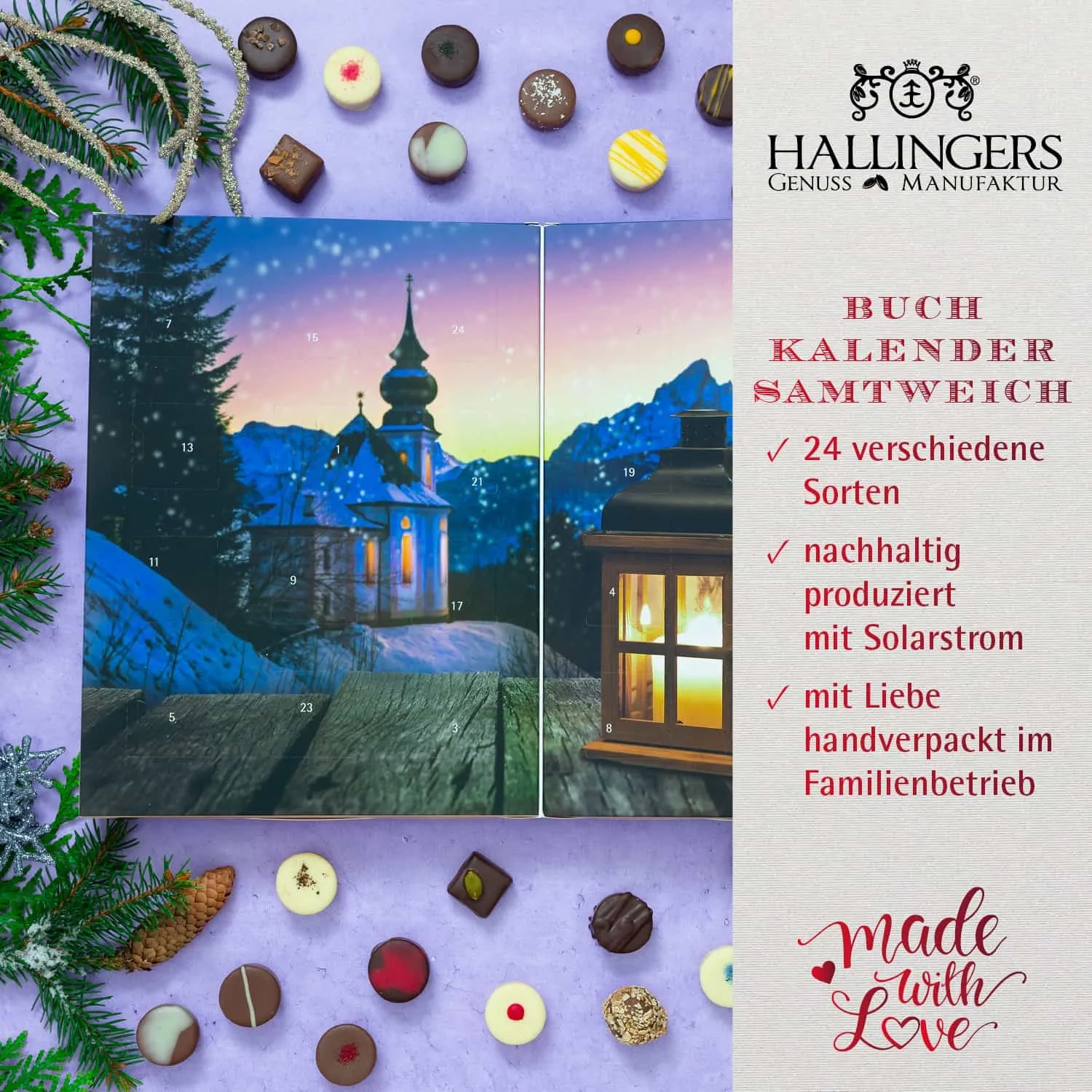 Pure Verführung! Die Königsklasse der Confiserie-Kunst sind Pralinen.