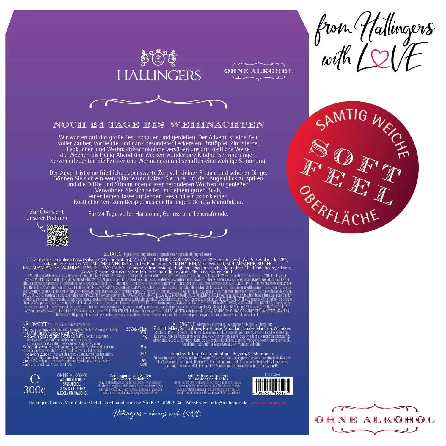 Bergkirche (Pralinen Mix, ohne Alkohol)