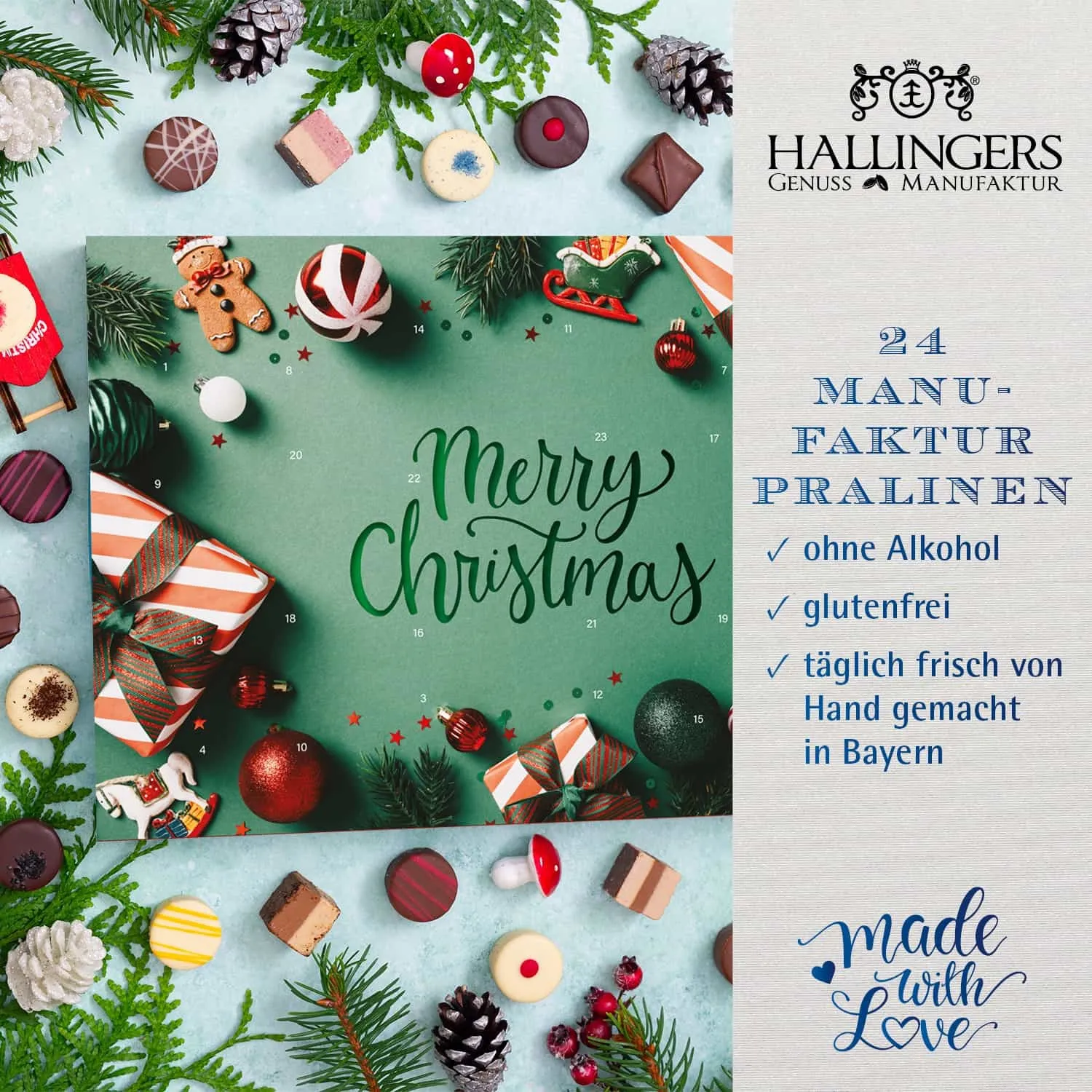 24 Genussmomente in der Vorweihnachtszeit - da ist tägliche Freude vorprogrammiert!