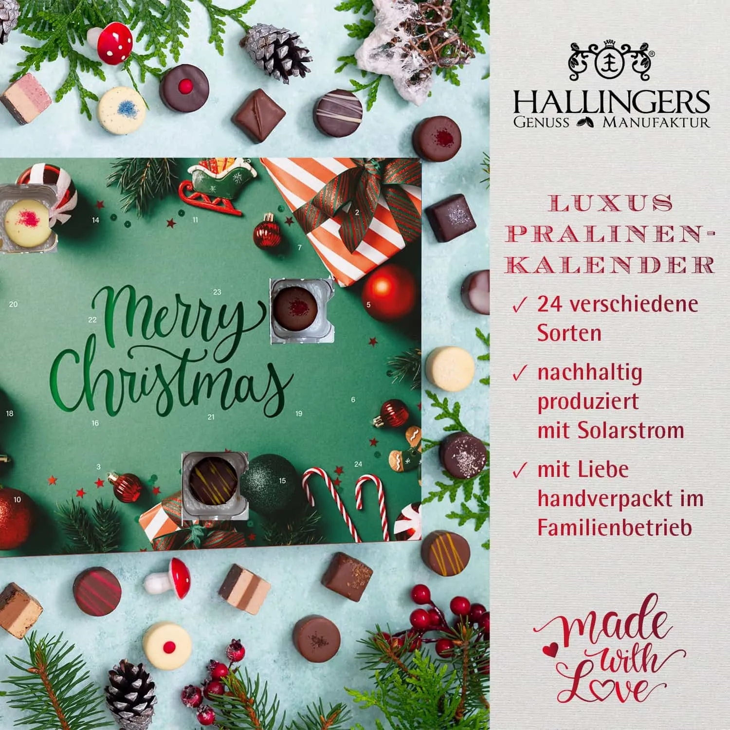 Pure Verführung! Die Königsklasse der Confiserie-Kunst sind Pralinen.