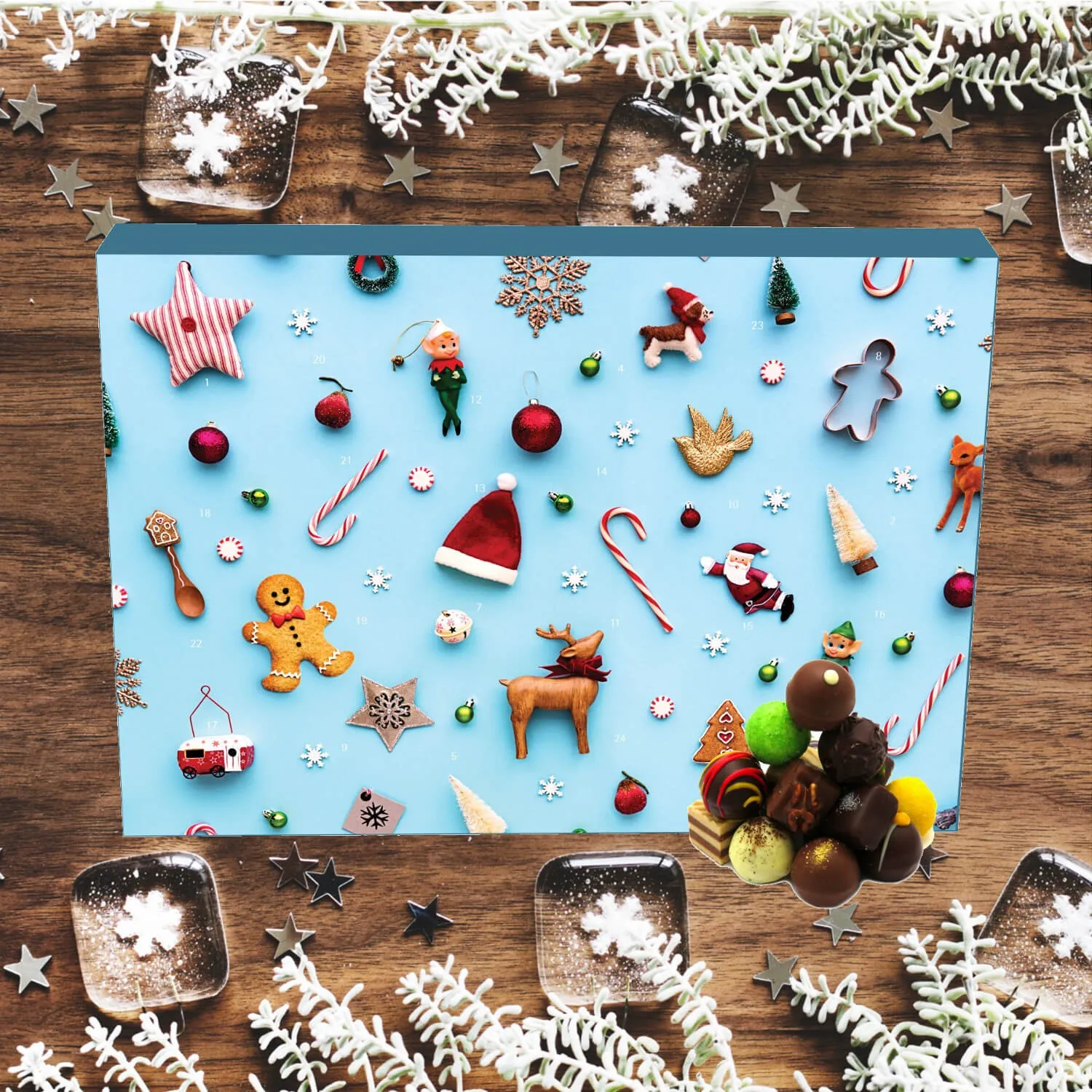 24 Genussmomente in der Vorweihnachtszeit - da ist tägliche Freude vorprogrammiert!