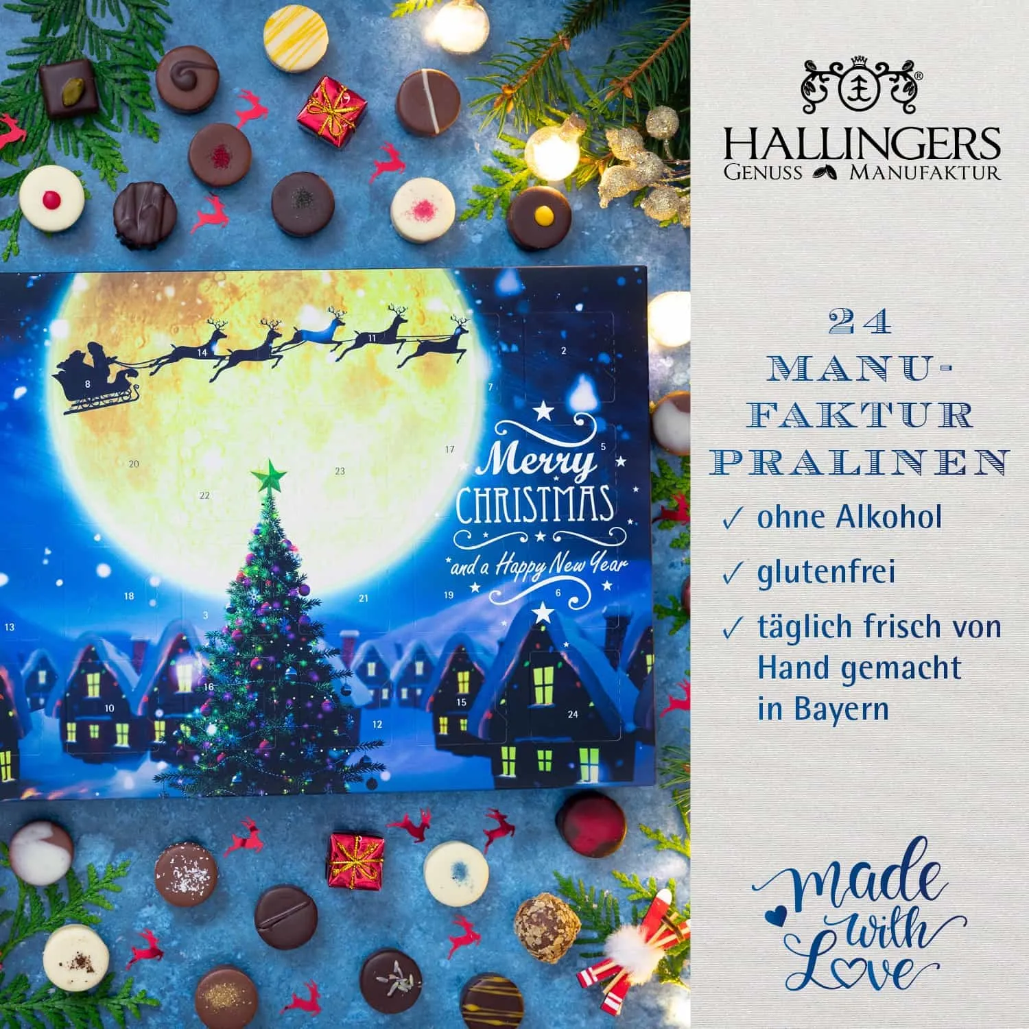 24 Genussmomente in der Vorweihnachtszeit - da ist tägliche Freude vorprogrammiert!