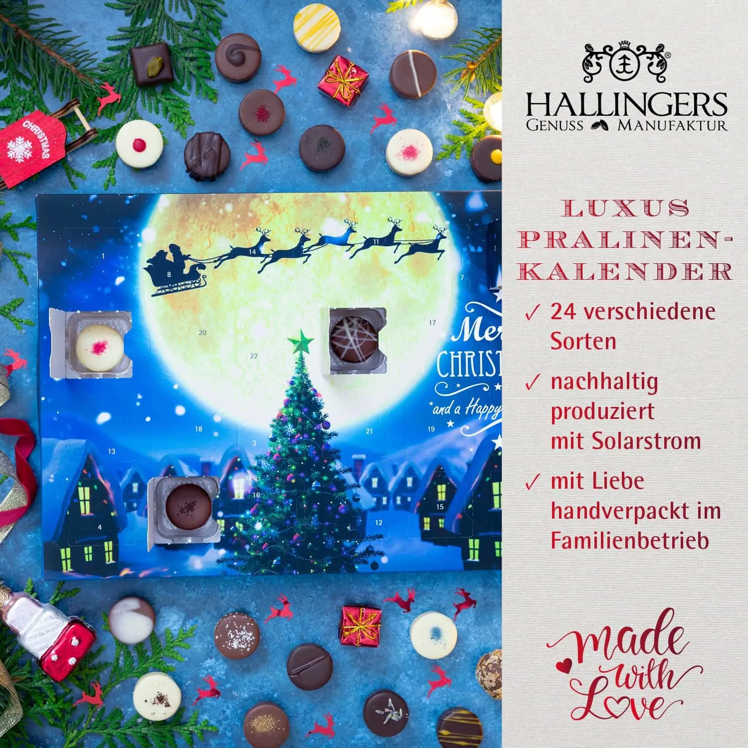 Pure Verführung! Die Königsklasse der Confiserie-Kunst sind Pralinen.