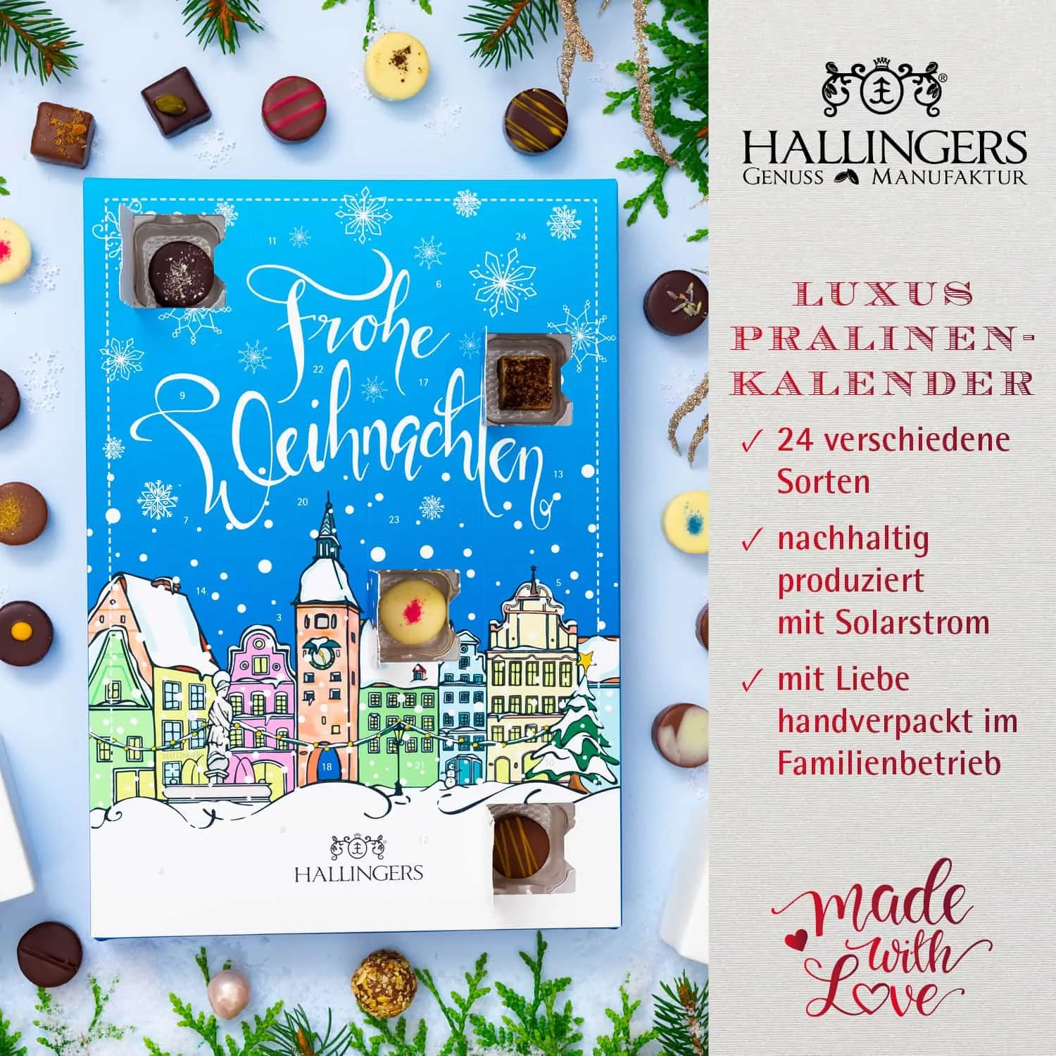 Pure Verführung! Die Königsklasse der Confiserie-Kunst sind Pralinen.