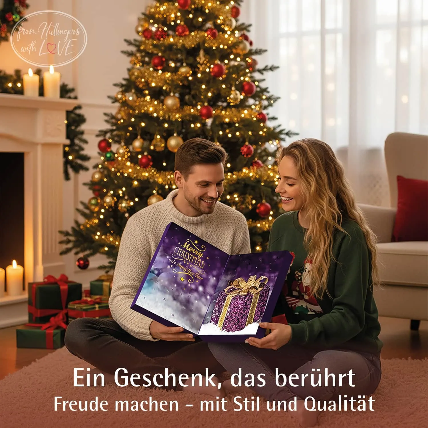 Frohe Weihnachten (Pralinen-Mix, vegan)