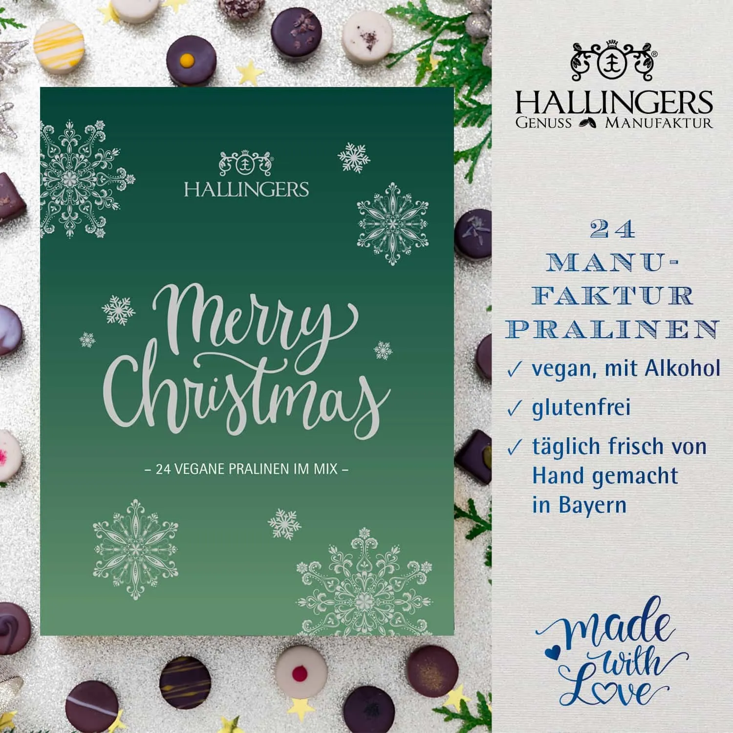 24 Genussmomente in der Vorweihnachtszeit - da ist tägliche Freude vorprogrammiert!