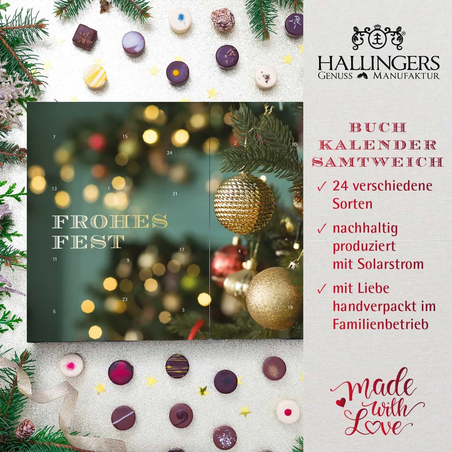 Pure Verführung! Die Königsklasse der Confiserie-Kunst sind Pralinen.