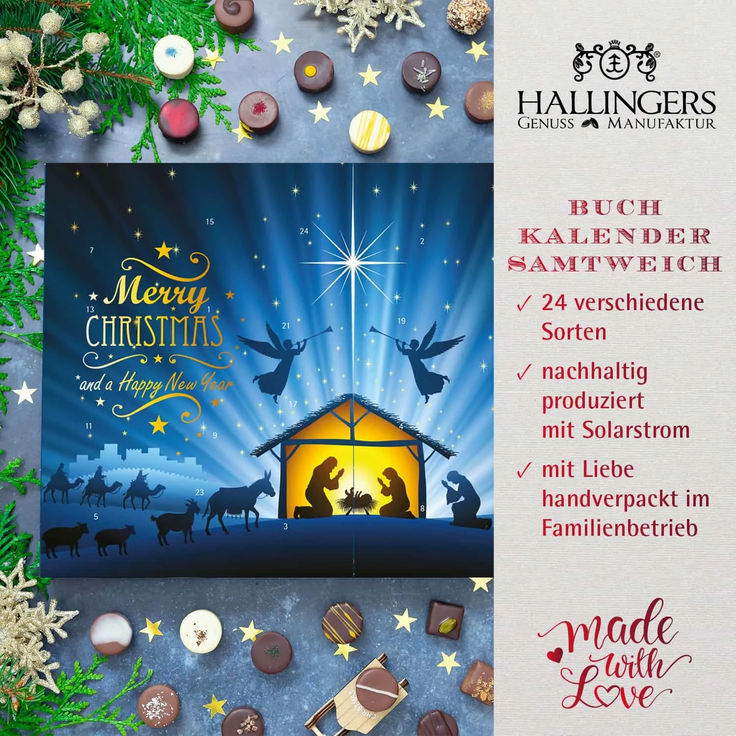 Pure Verführung! Die Königsklasse der Confiserie-Kunst sind Pralinen.