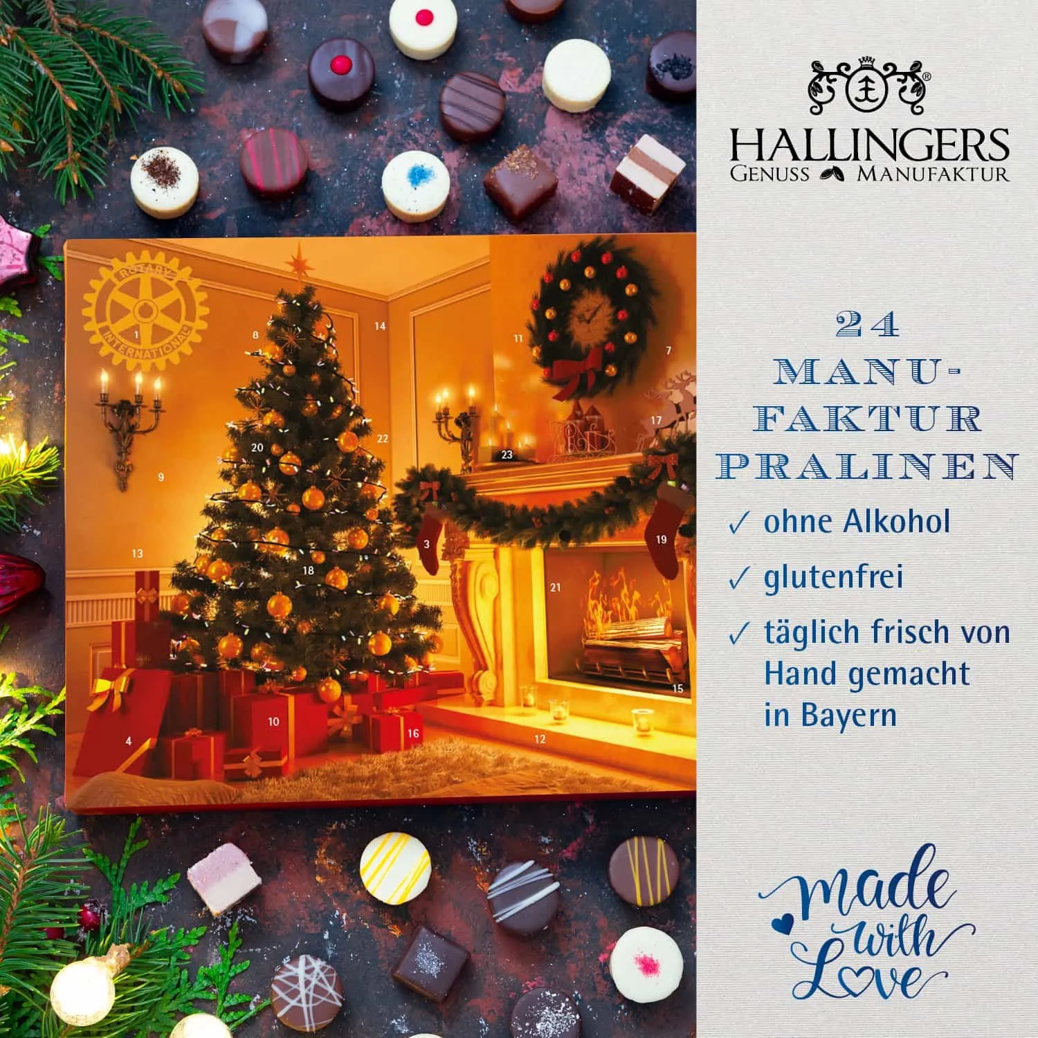 24 Genussmomente in der Vorweihnachtszeit - da ist tägliche Freude vorprogrammiert!