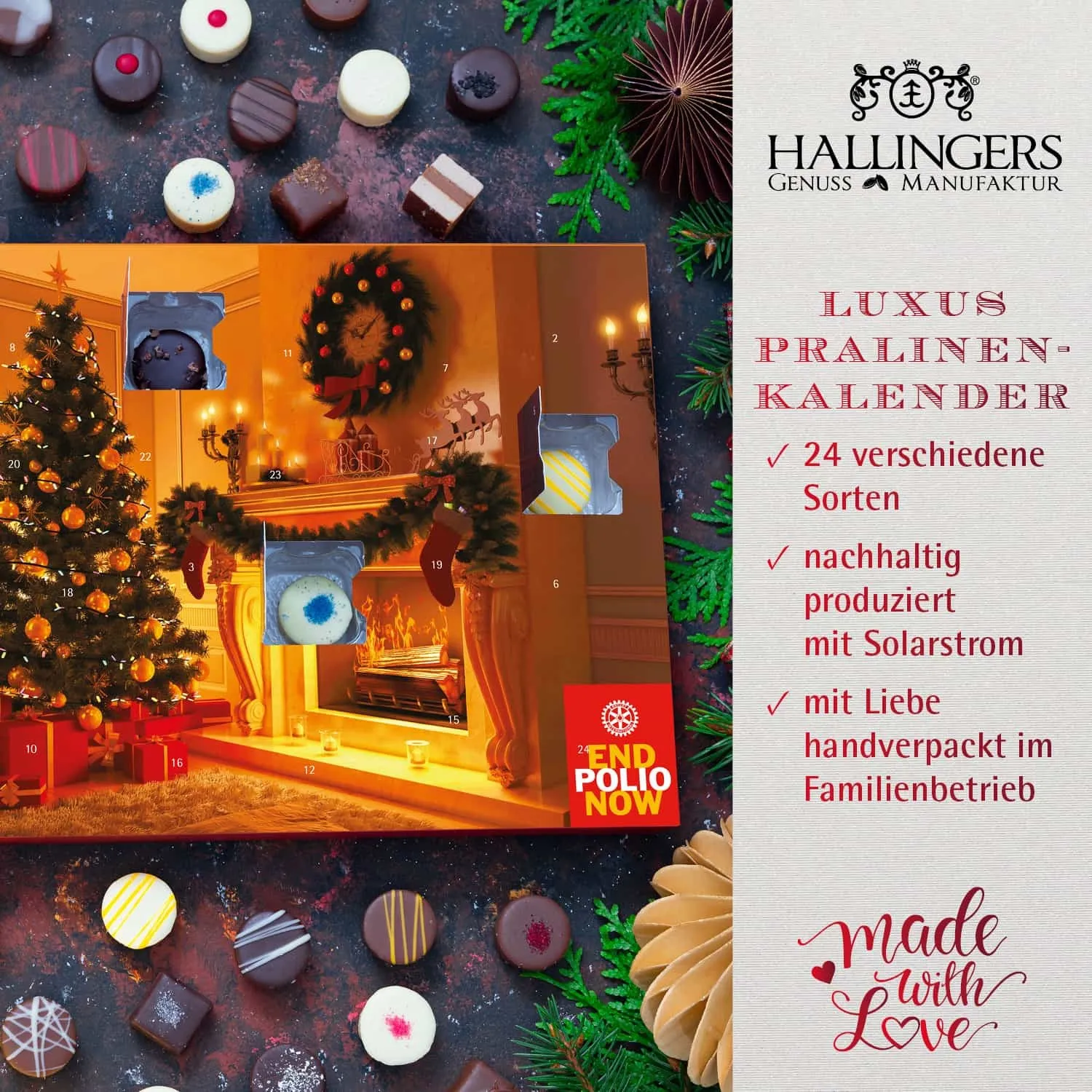 Pure Verführung! Die Königsklasse der Confiserie-Kunst sind Pralinen.