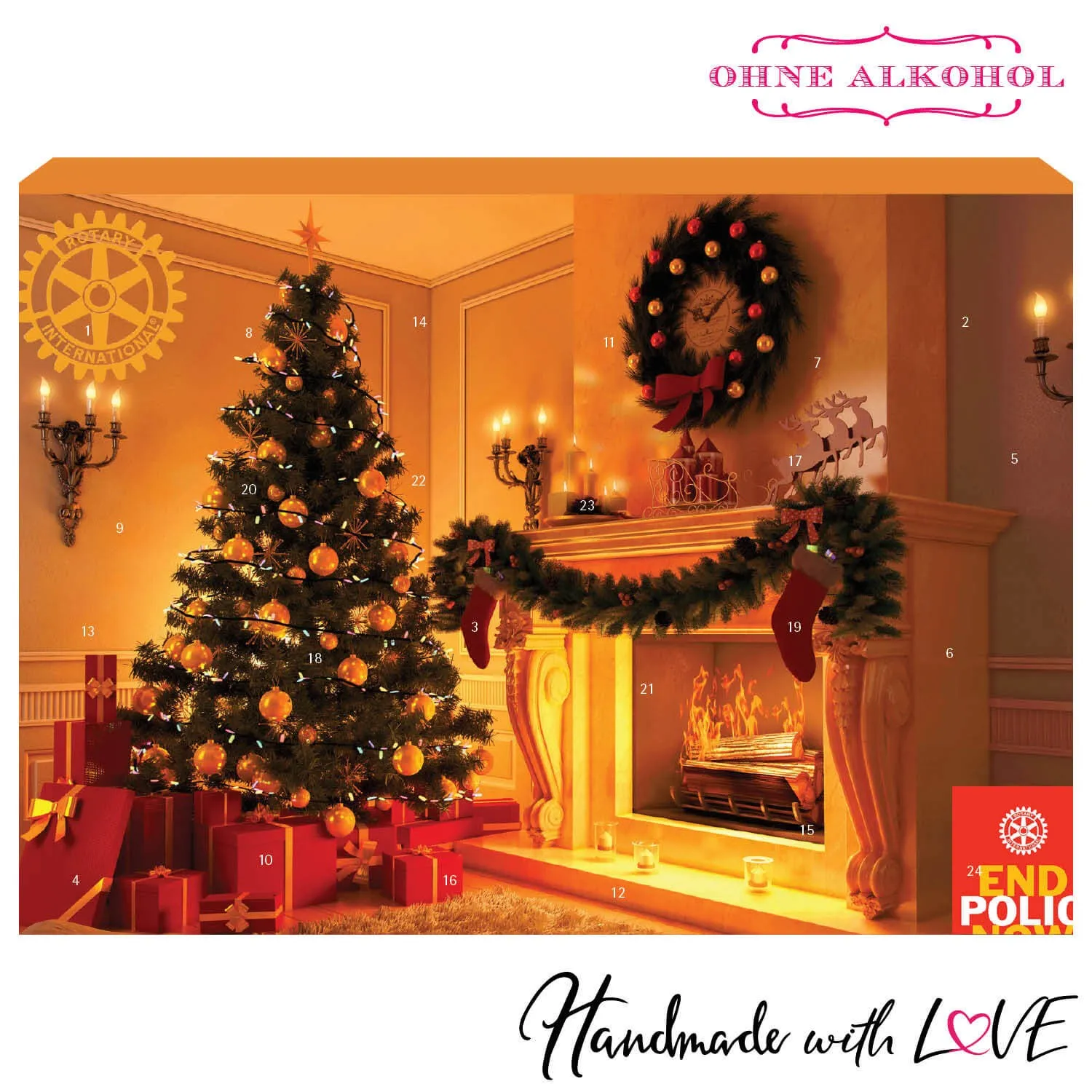 Rotary International (Pralinen Mix, ohne Alkohol)