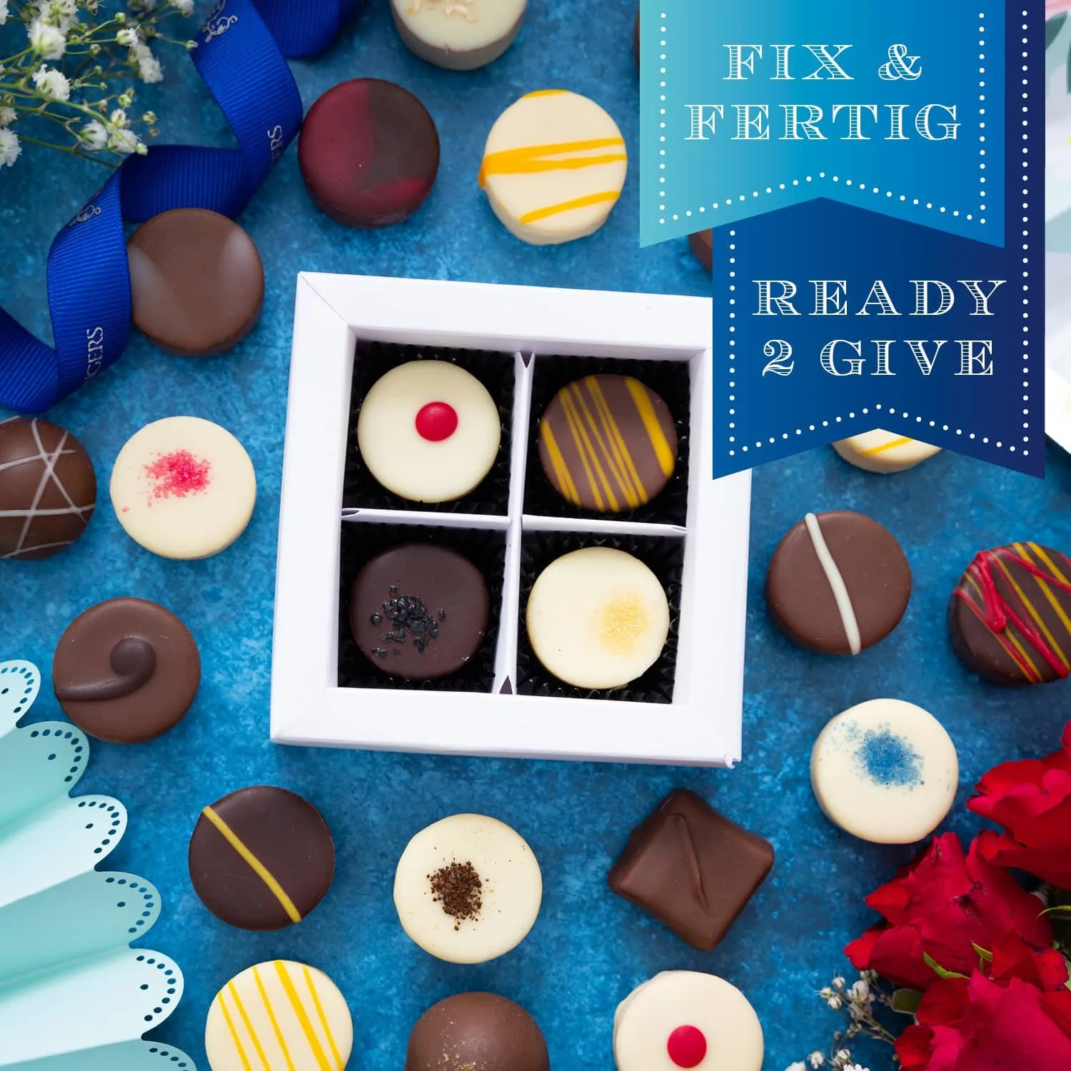 Pure Verführung! Die Königsklasse der Confiserie-Kunst sind Pralinen.