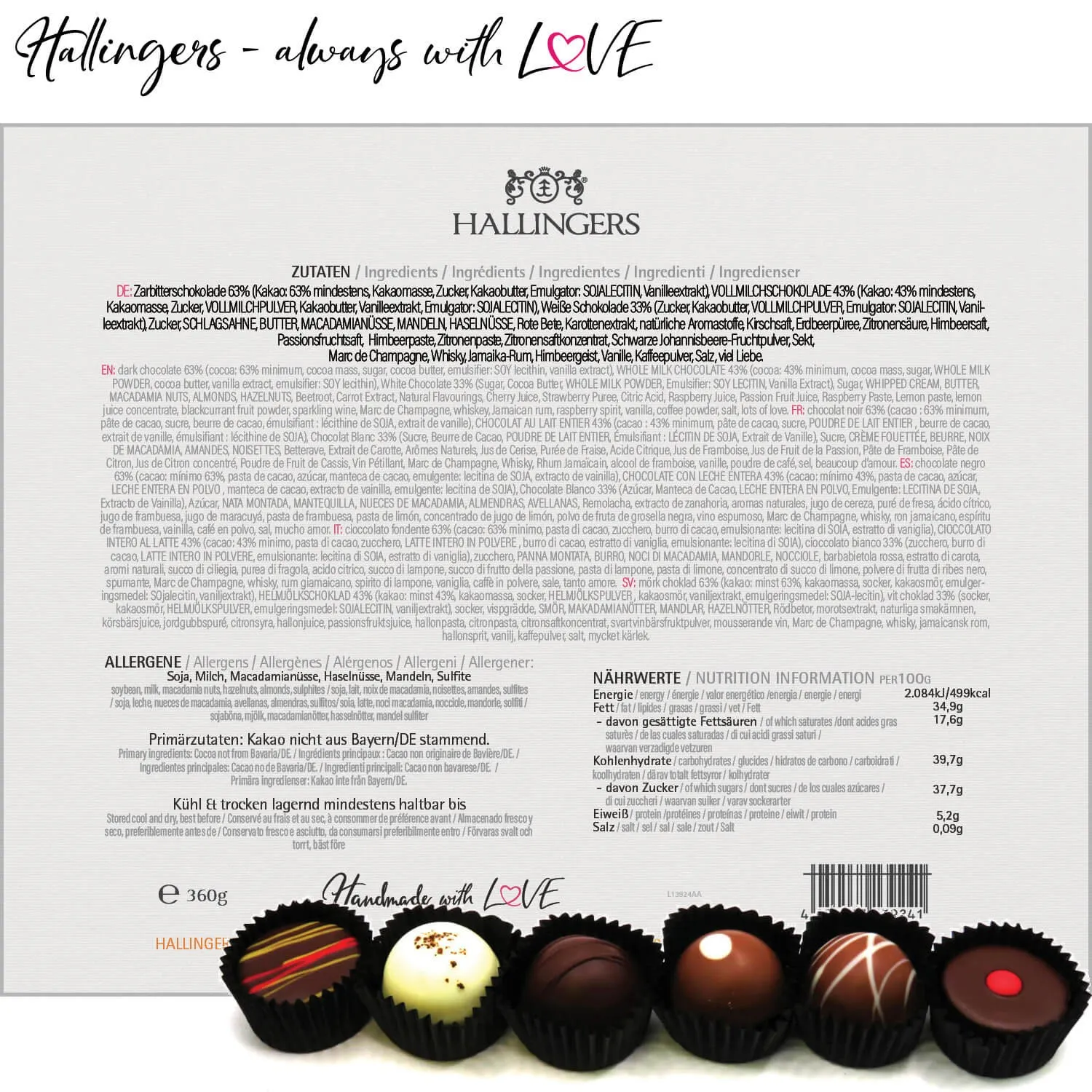 Herzlichen Glückwunsch XXL (Pralinen-Mix)