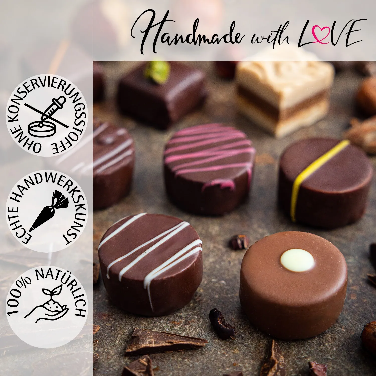 Dankeschön L (Pralinen Mix, ohne Alkohol)