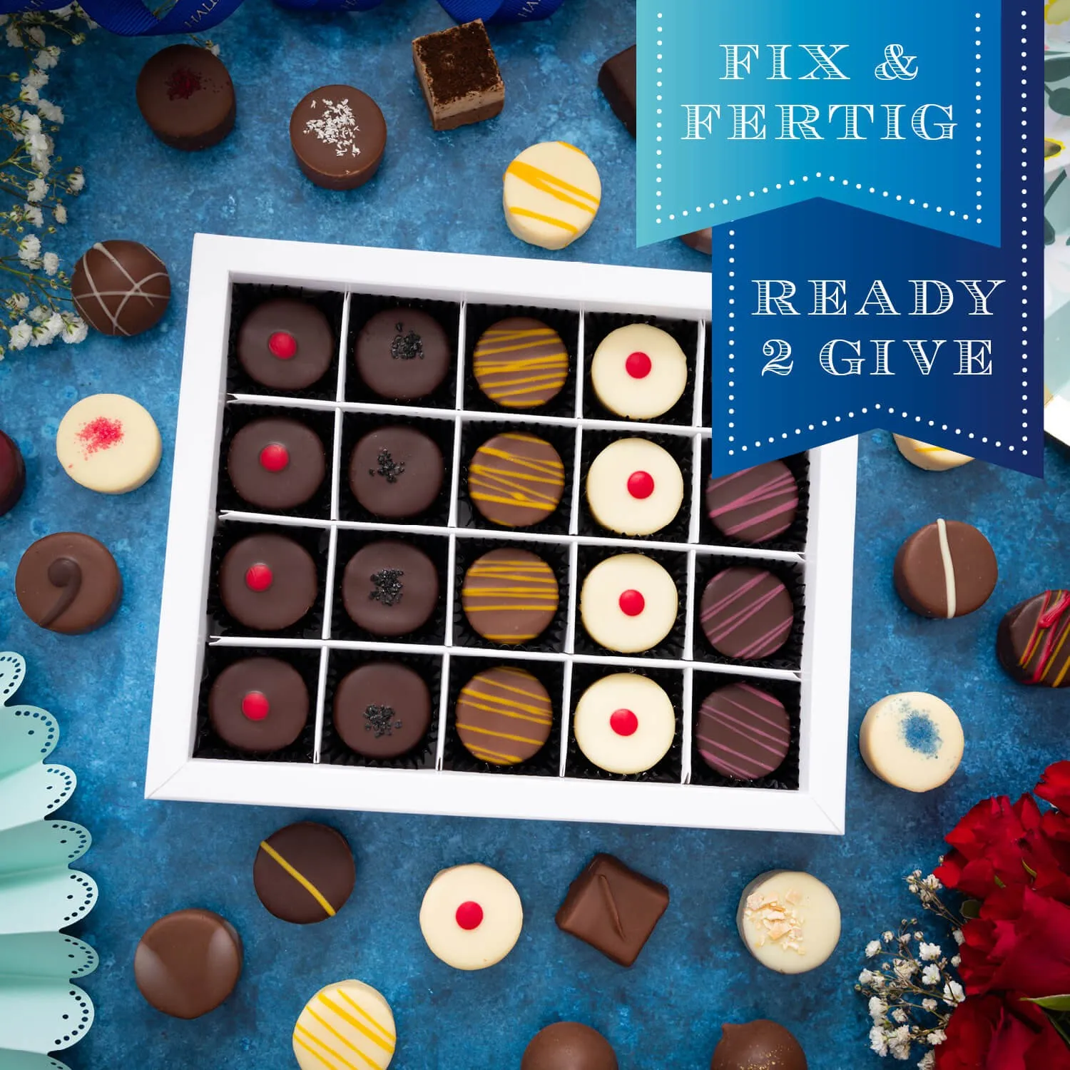 Ein perfektes Geschenk um Glückwünsche zu überreichen.