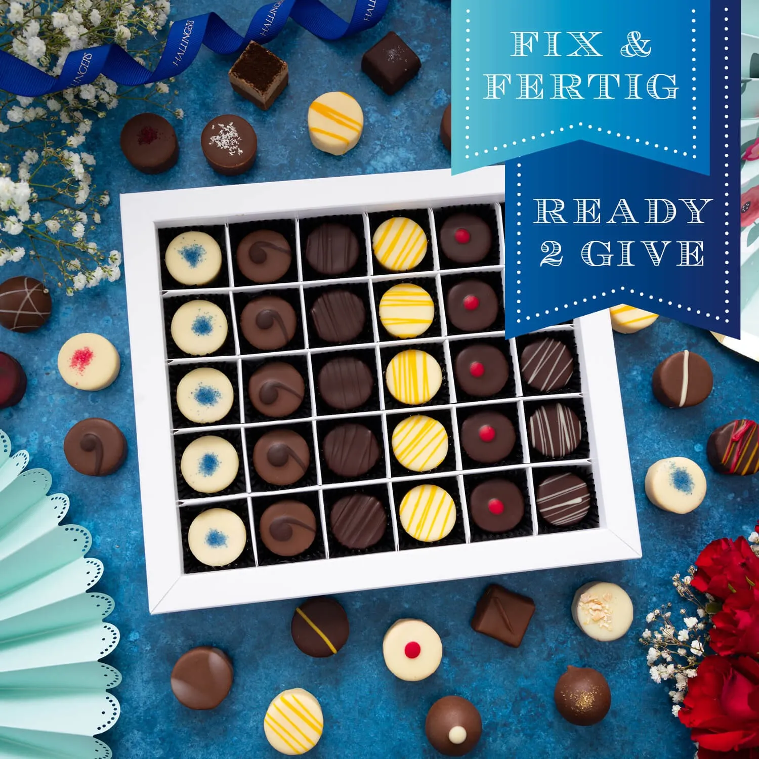 Ein perfektes Geschenk um Glückwünsche zu überreichen.